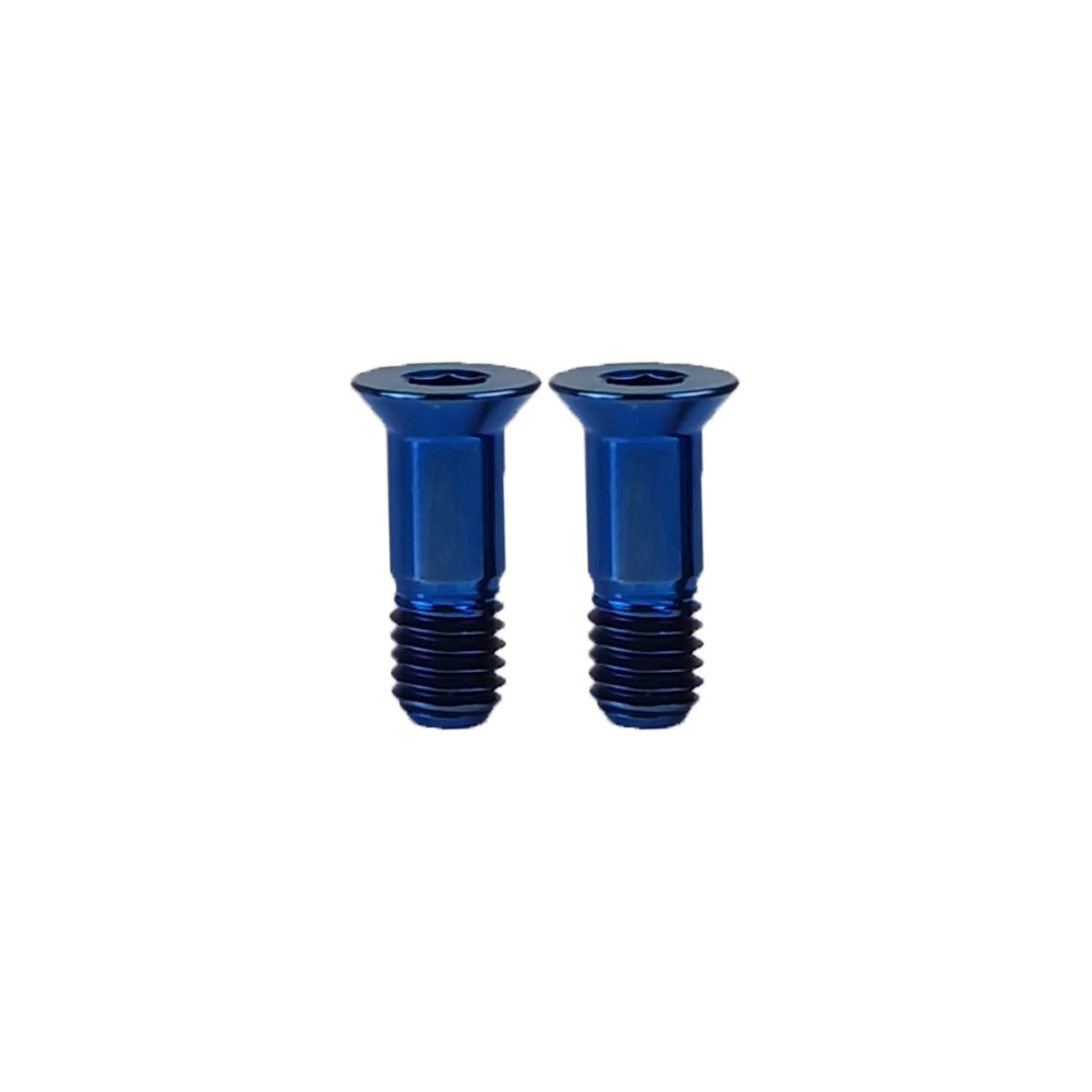 2 x SRAM/Shimano Compatible Titanium Rear Derailleur Jockey Wheel Pulley Bolts - Anodised Colours - Image 3