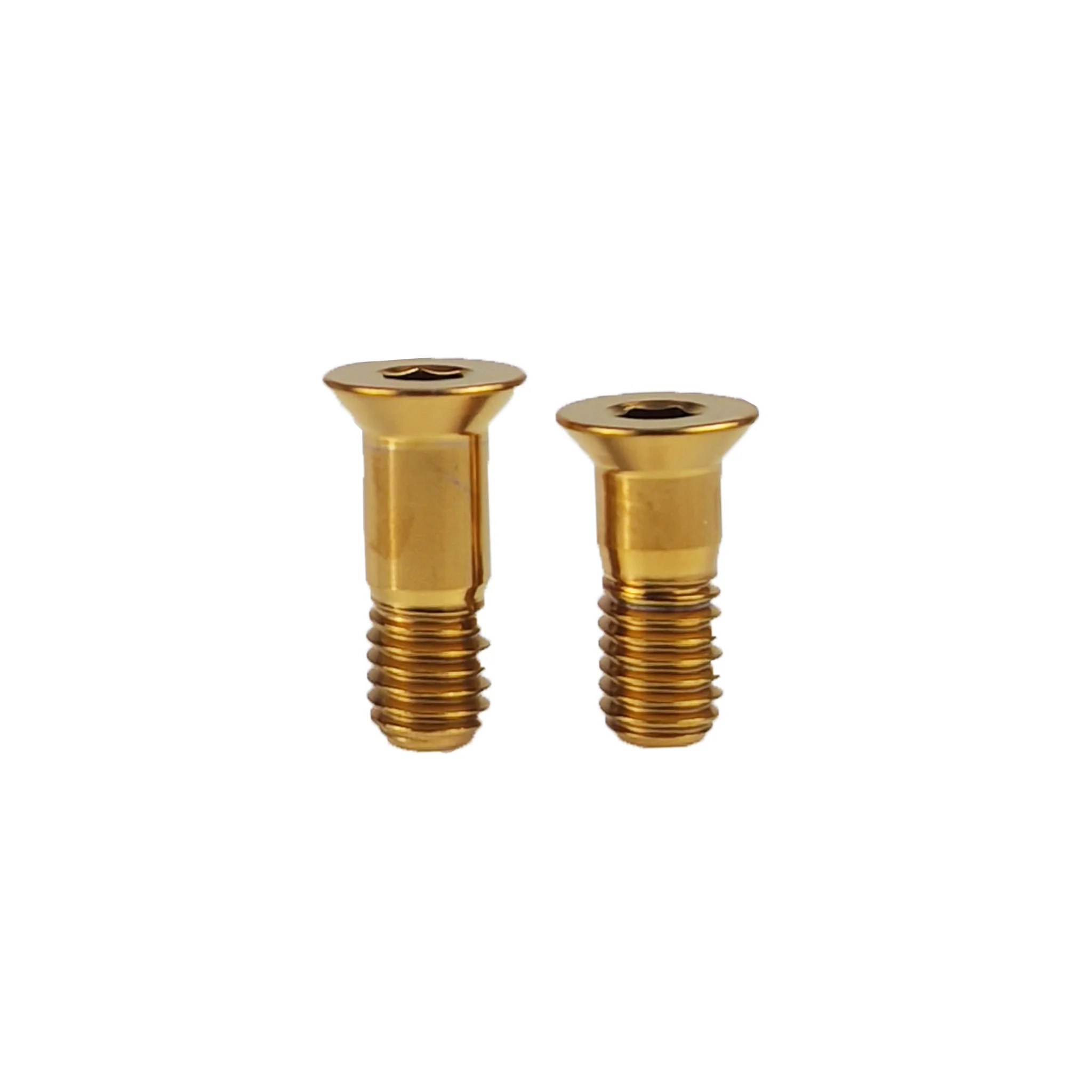 2 x SRAM/Shimano Compatible Titanium Rear Derailleur Jockey Wheel Pulley Bolts - Anodised Colours - Image 4