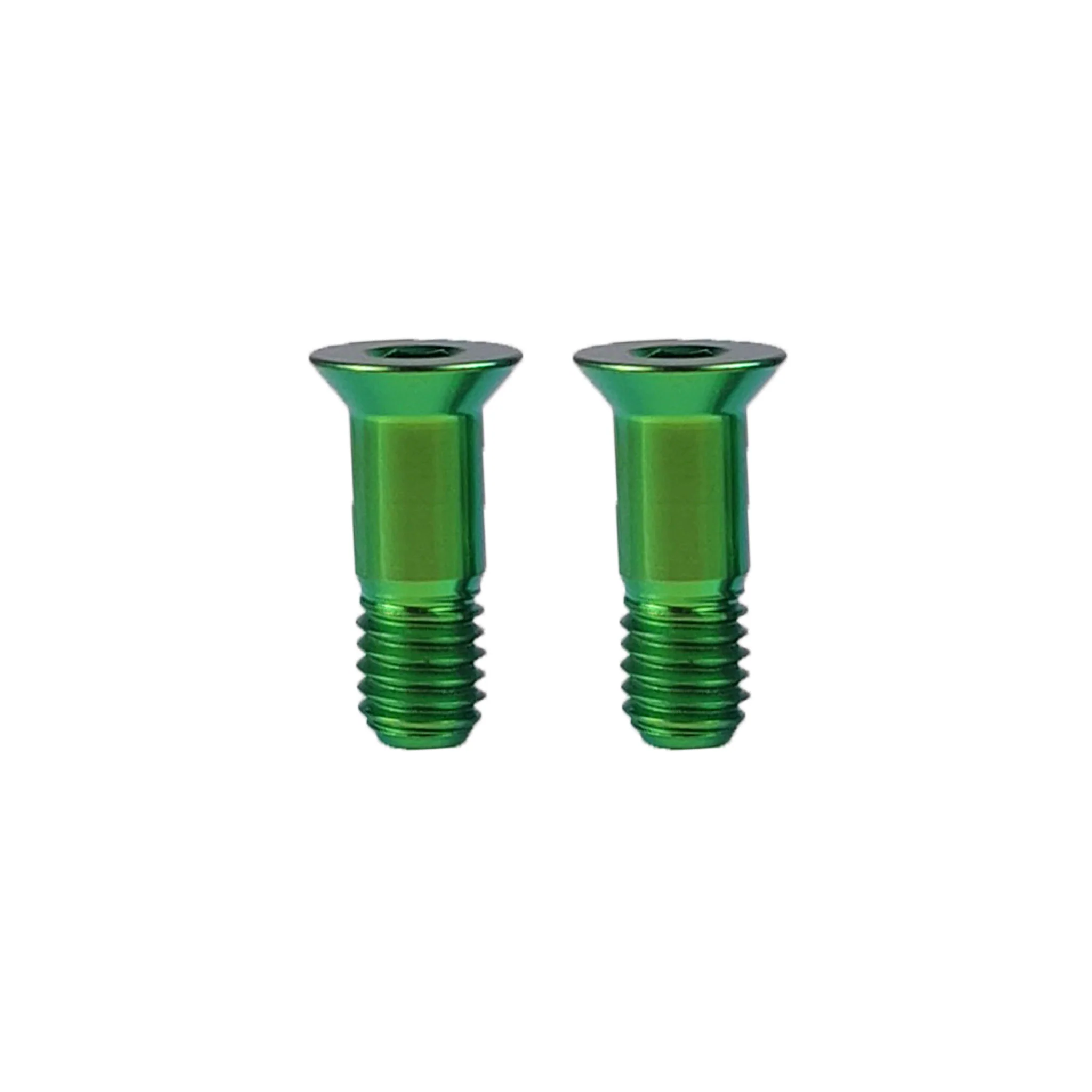 2 x SRAM/Shimano Compatible Titanium Rear Derailleur Jockey Wheel Pulley Bolts - Anodised Colours - Image 5