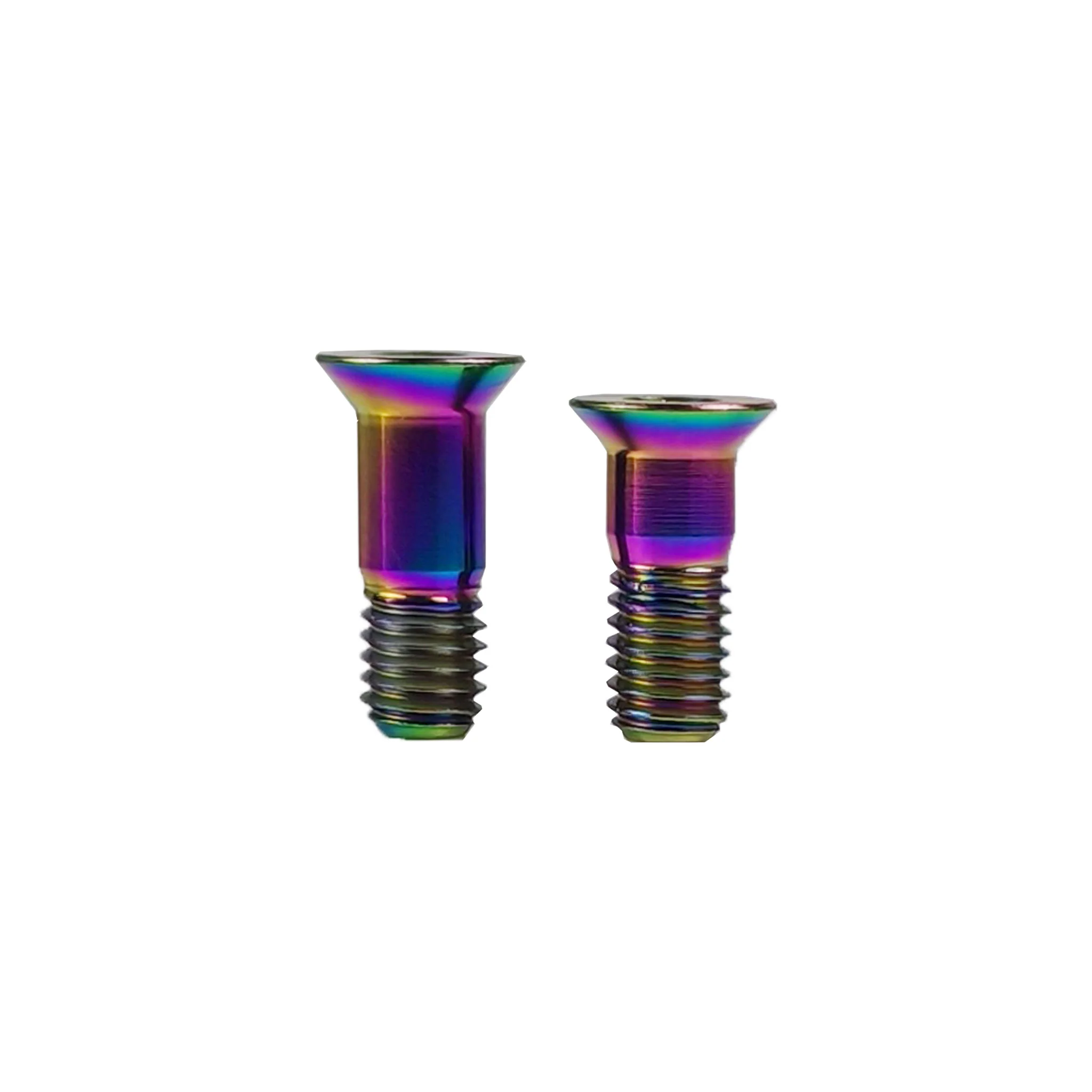 2 x SRAM/Shimano Compatible Titanium Rear Derailleur Jockey Wheel Pulley Bolts - Anodised Colours - Image 8