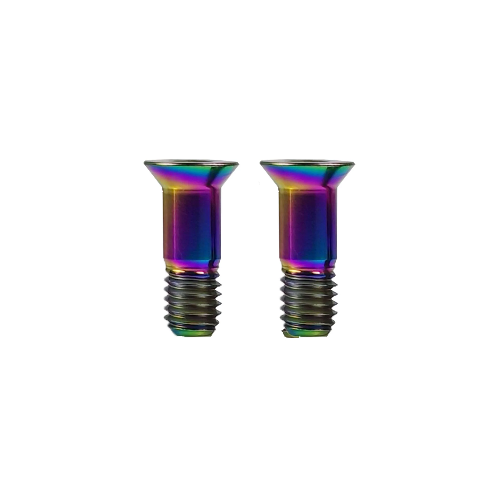 2 x SRAM/Shimano Compatible Titanium Rear Derailleur Jockey Wheel Pulley Bolts - Anodised Colours - Image 9