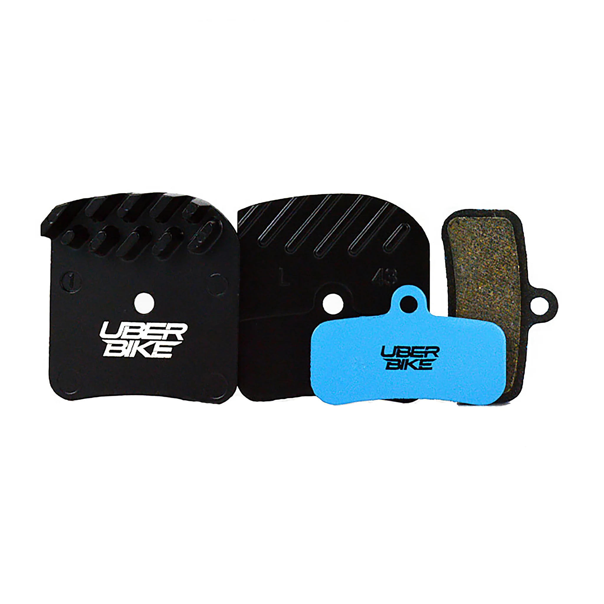Finned Tektro HD-M750 / HD-M735 (Front) Compatible Disc Brake Pads - Image 3