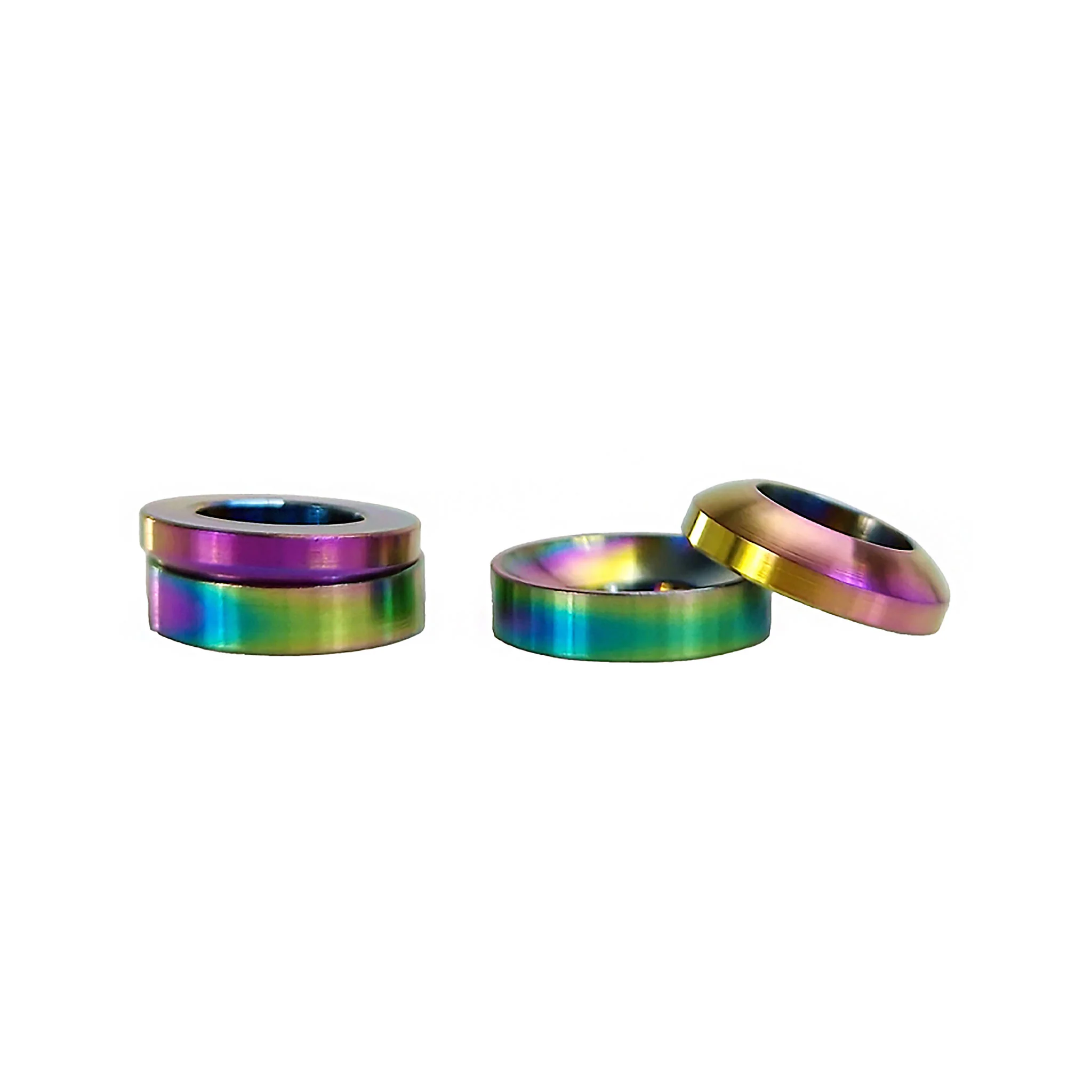 M6 Titanium Cup and Cone Brake Caliper Washer Kit - Anodised Colours - Image 6