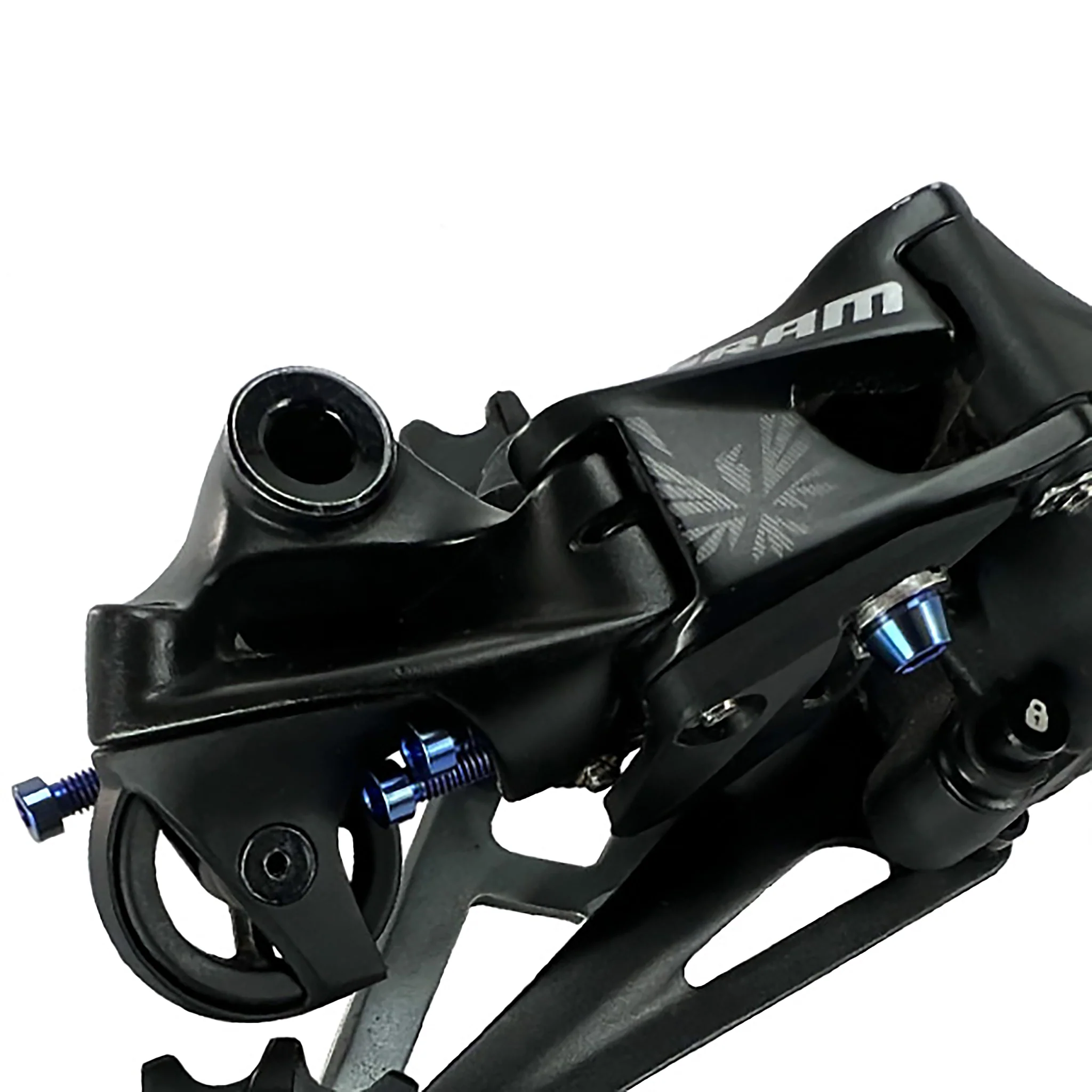 Titanium SRAM Rear Derailleur Bolt Upgrade Kit - Limit Screws / B-Screw - Cable Clamp Bolt - Anodised Colours