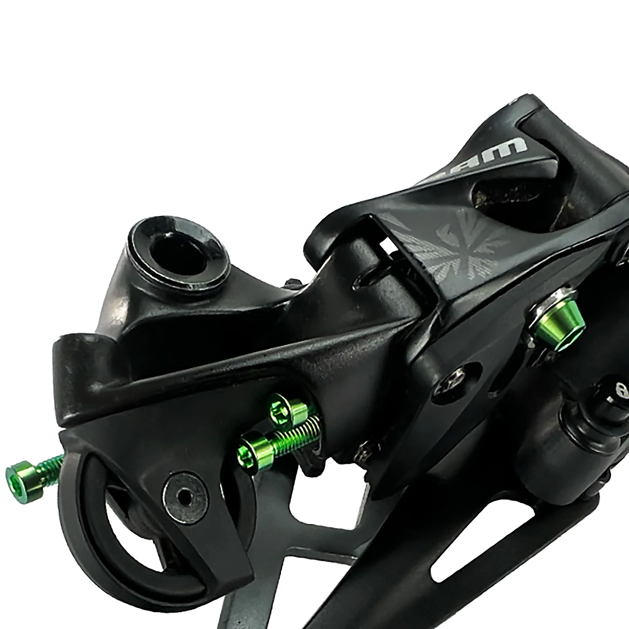 Titanium SRAM Rear Derailleur Bolt Upgrade Kit - Limit Screws / B-Screw - Cable Clamp Bolt - Anodised Colours - Image 4