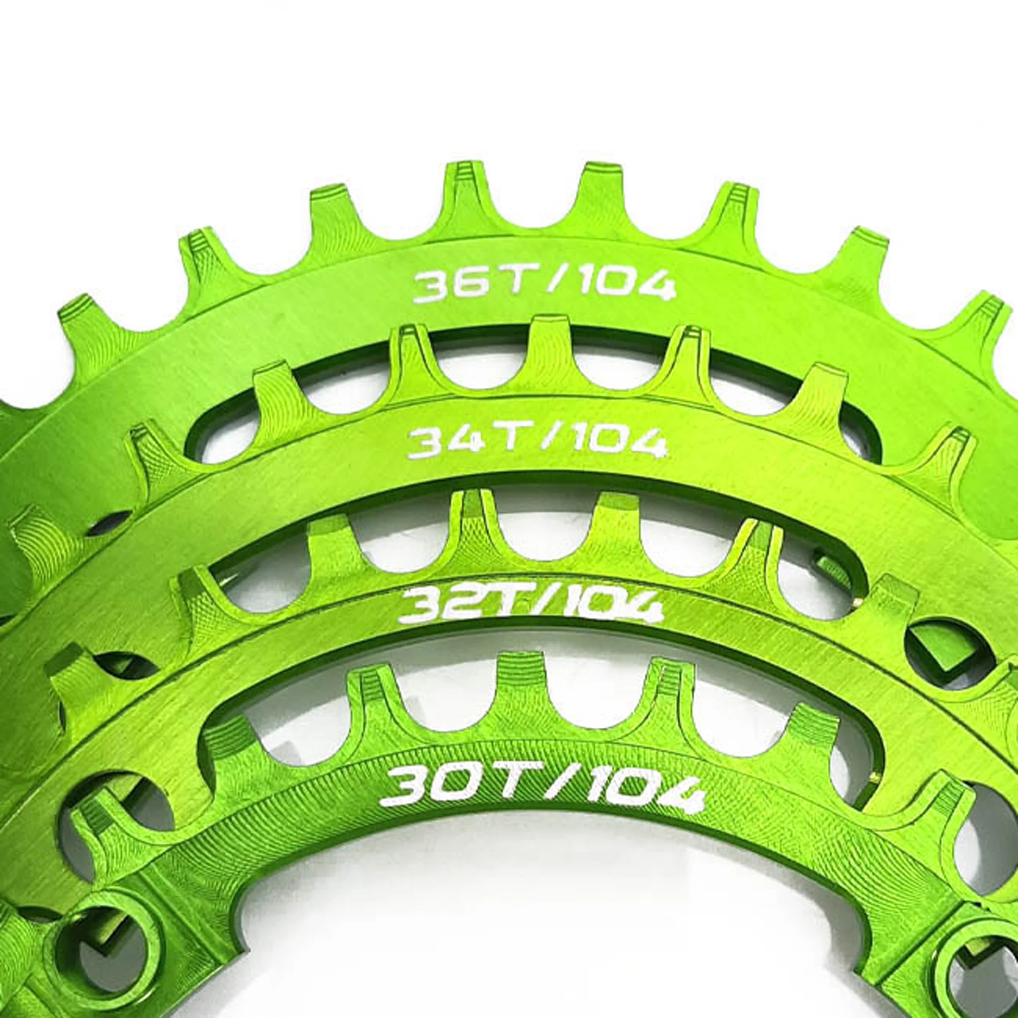 Uberbike 104mm BCD Narrow Wide Single Chainring - 30/32/34/36T options - Image 6