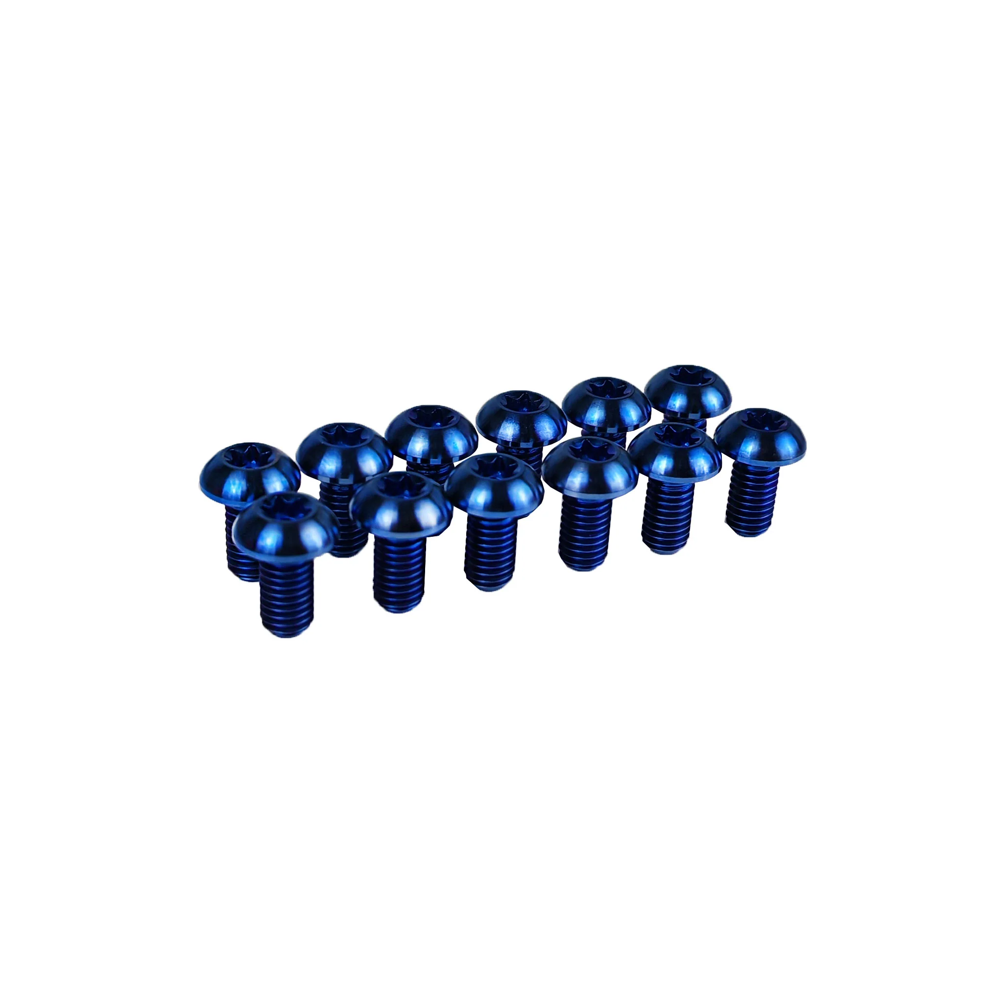 12 Piece Titanium Disc Brake Rotor Bolt Upgrade Kit - Anodised Colours - Image 6