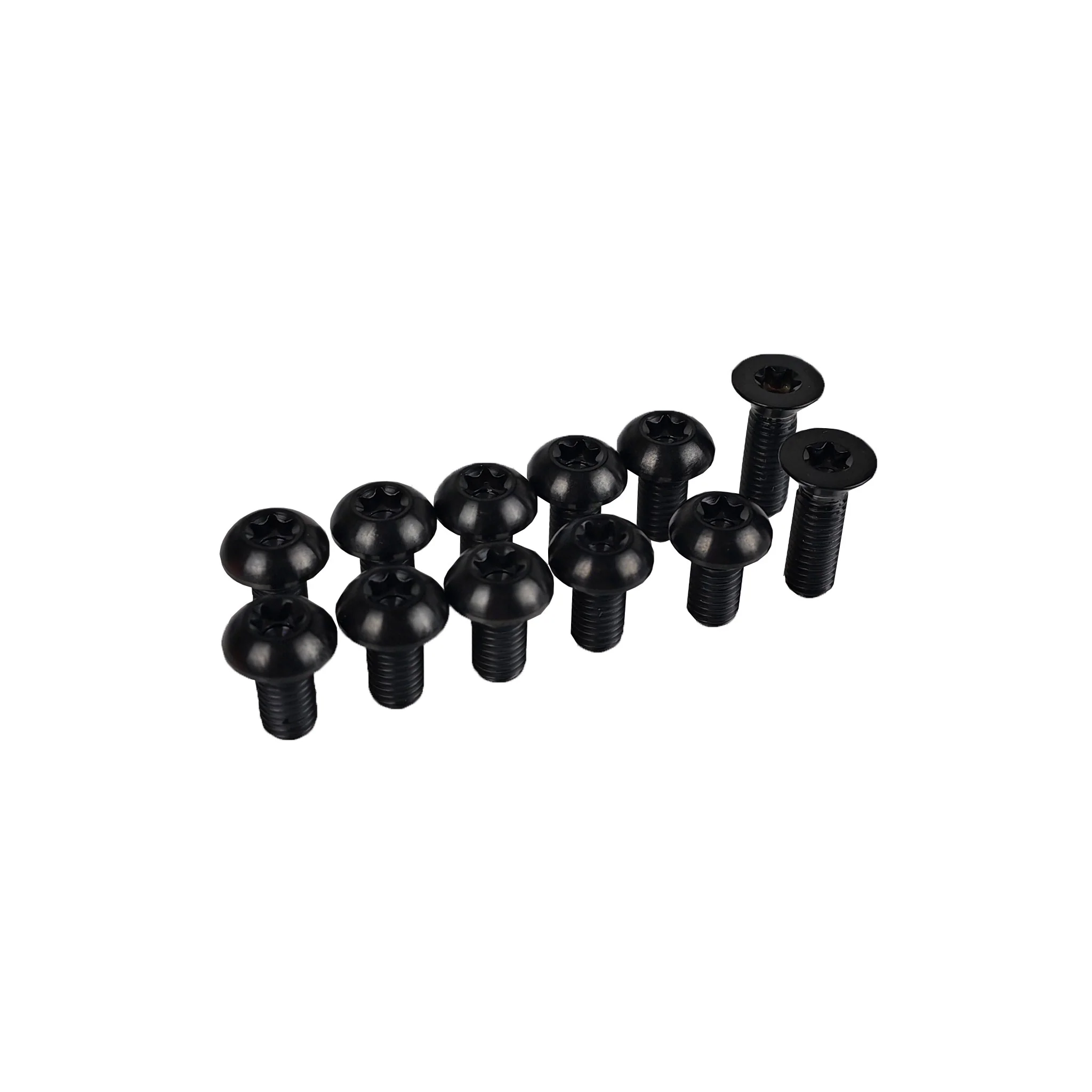 12 Piece Titanium Rotor Bolt Upgrade Kit for Specialized Levo / Kenevo Using Speed Sensor Magnet - Anodised Colours - Image 4