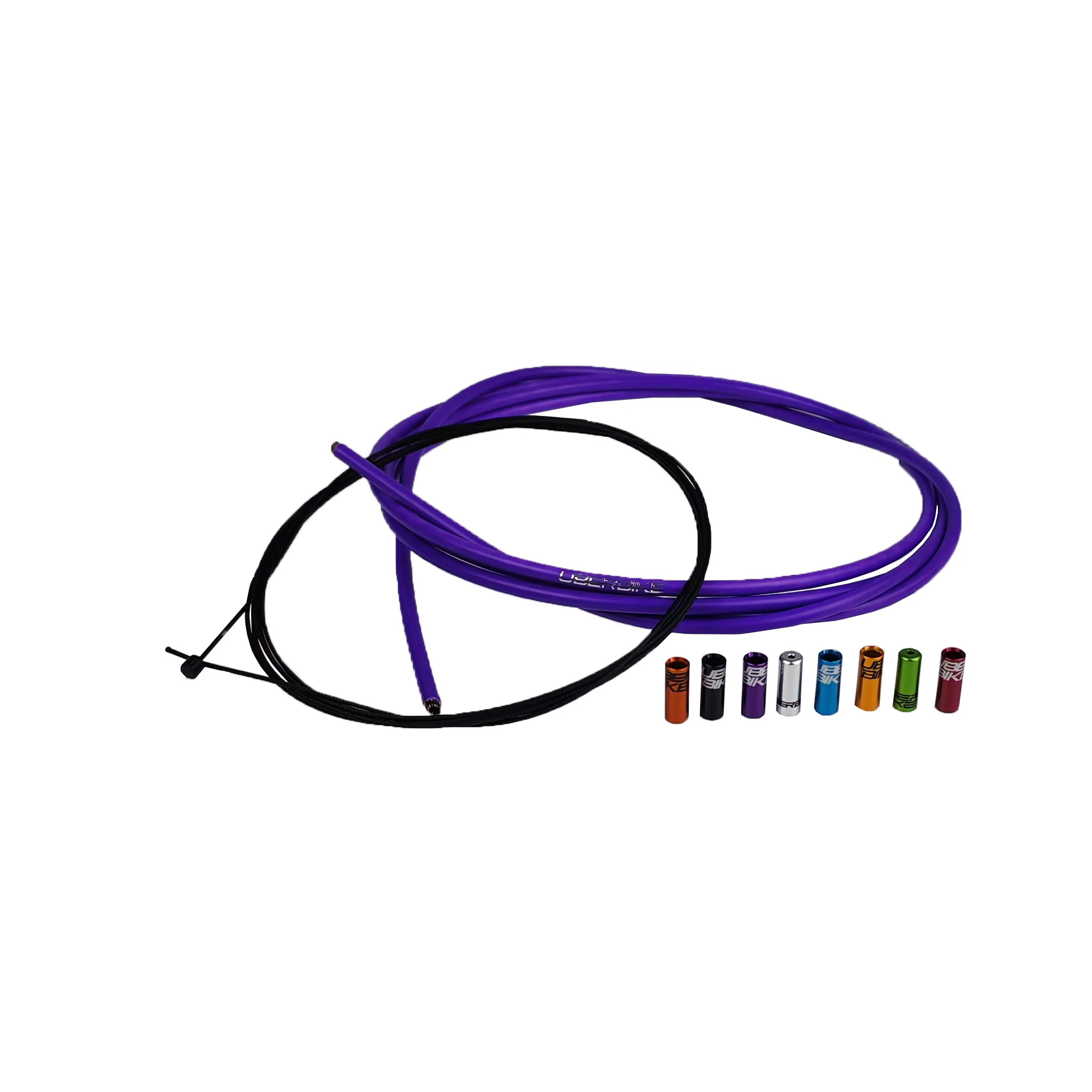 1X Gear Cable / Dropper Post Cable Kit Builder - Purple with Sealed Ferrule Colour Options