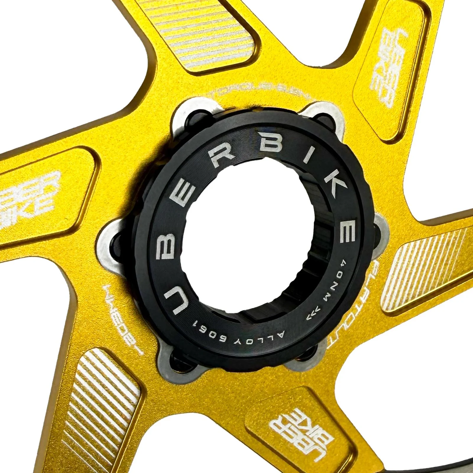 Uberbike Centerlock To 6 Bolt Disc Brake Rotor Adapter - Image 2