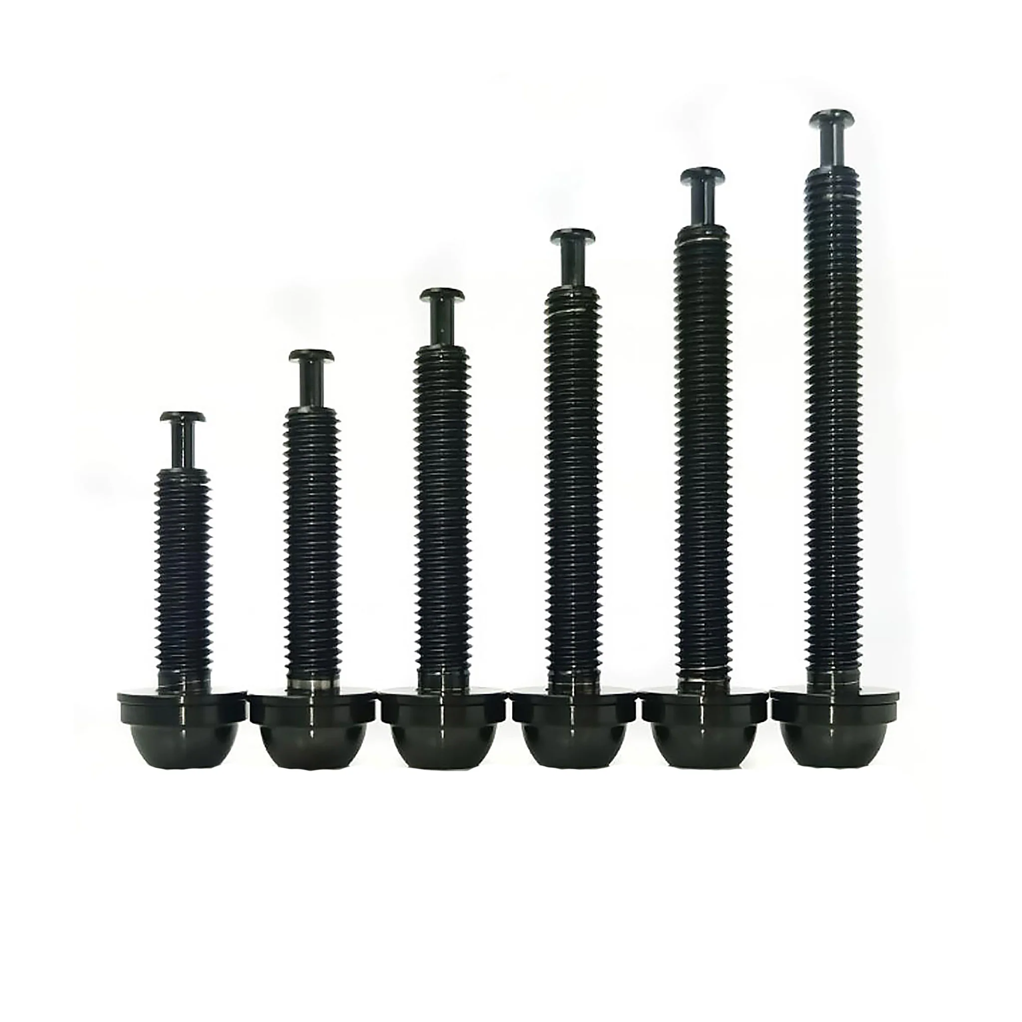 Flatmount Caliper to Flatmount Frame Shimano Compatible Upgrade Bolts - Black