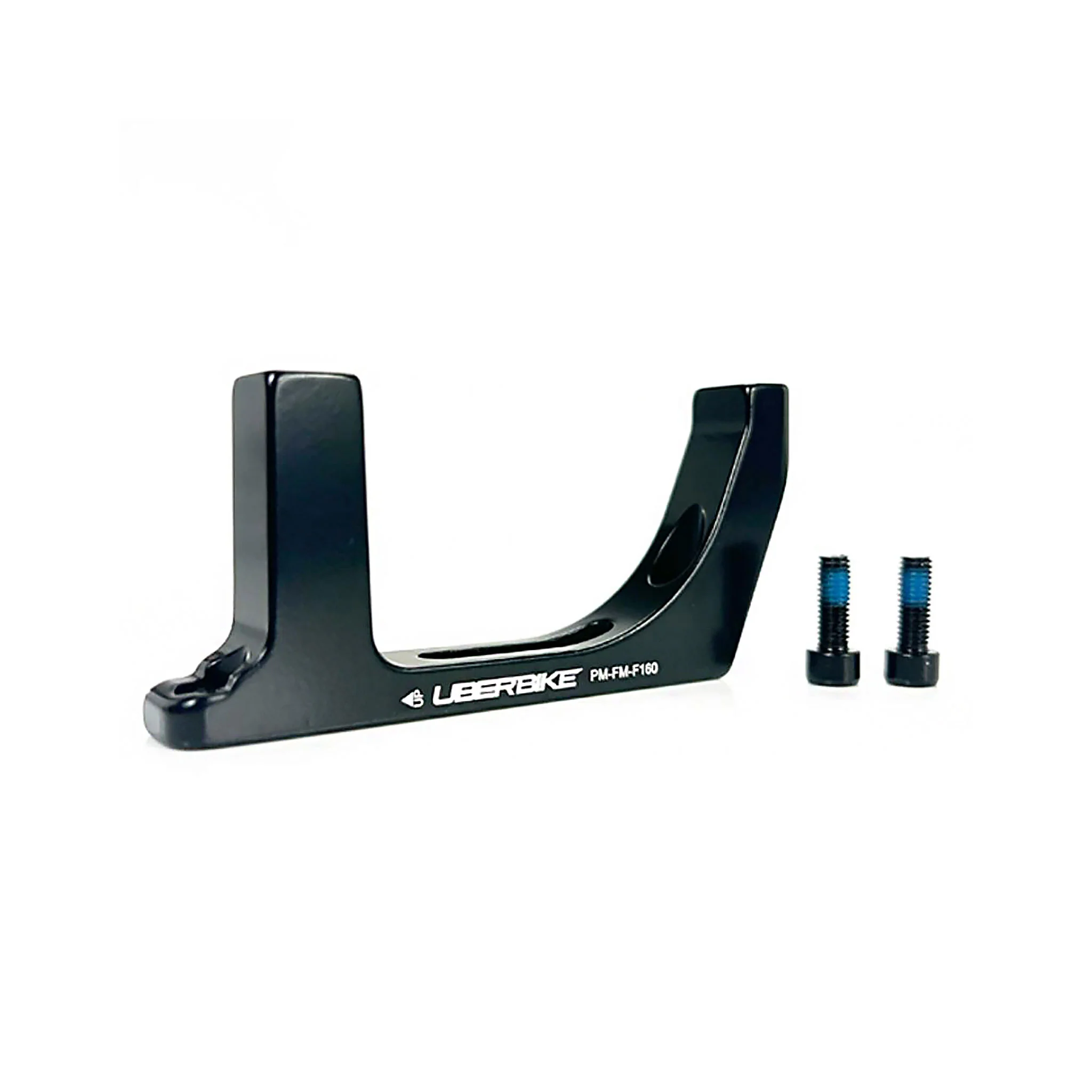 Uberbike Flatmount to Post Caliper Disc Brake Adapter - +20mm 160mm Front