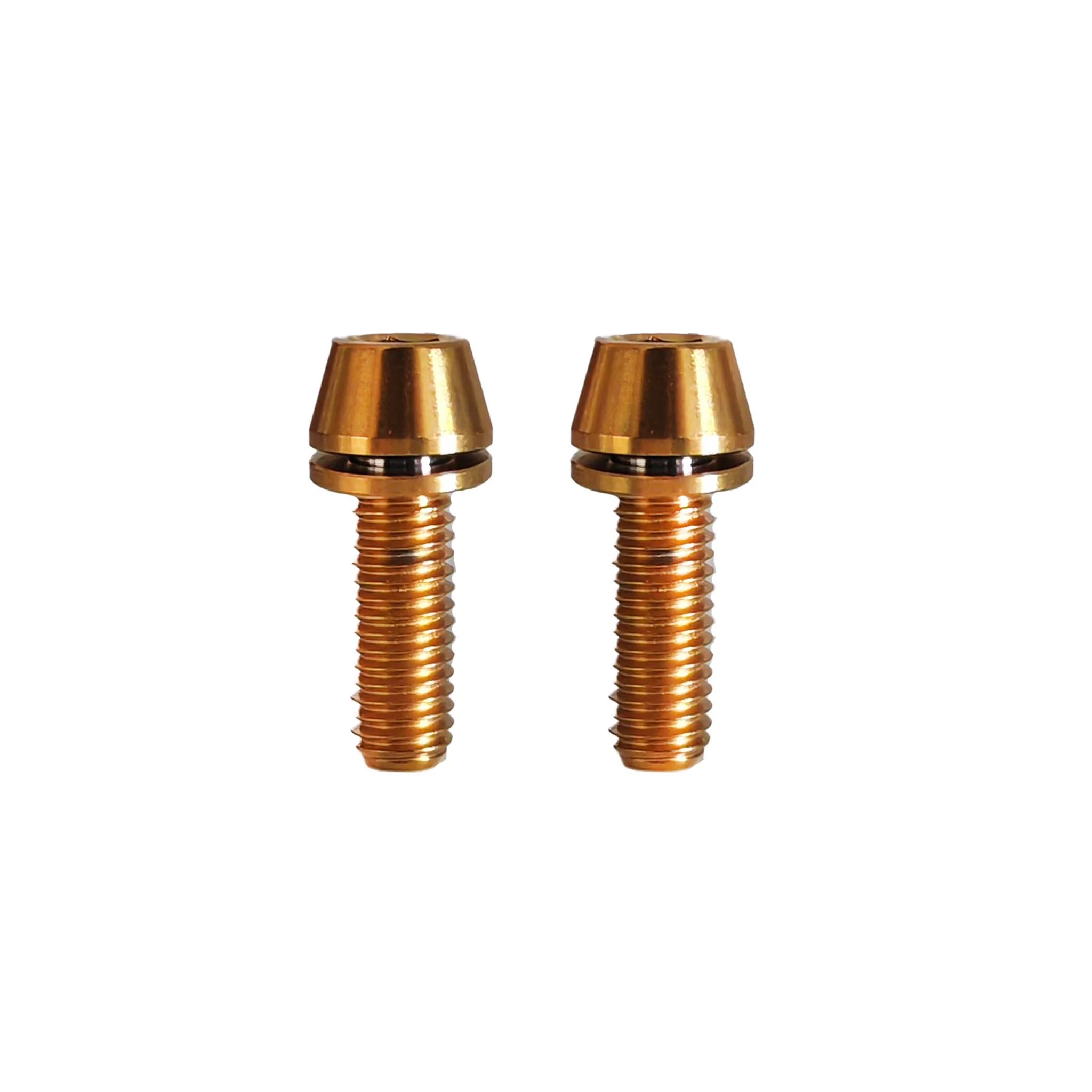 Uberbike M5x15 Taper Head Bolt w/washer - Anodised Colours - Image 3