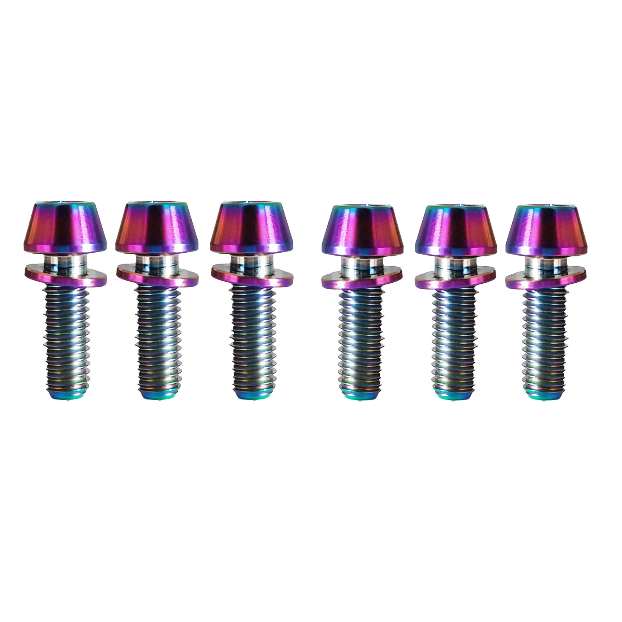 Uberbike M5x15mm Titanium Stem Bolt Upgrade Kit - Anodised Colours - Image 5