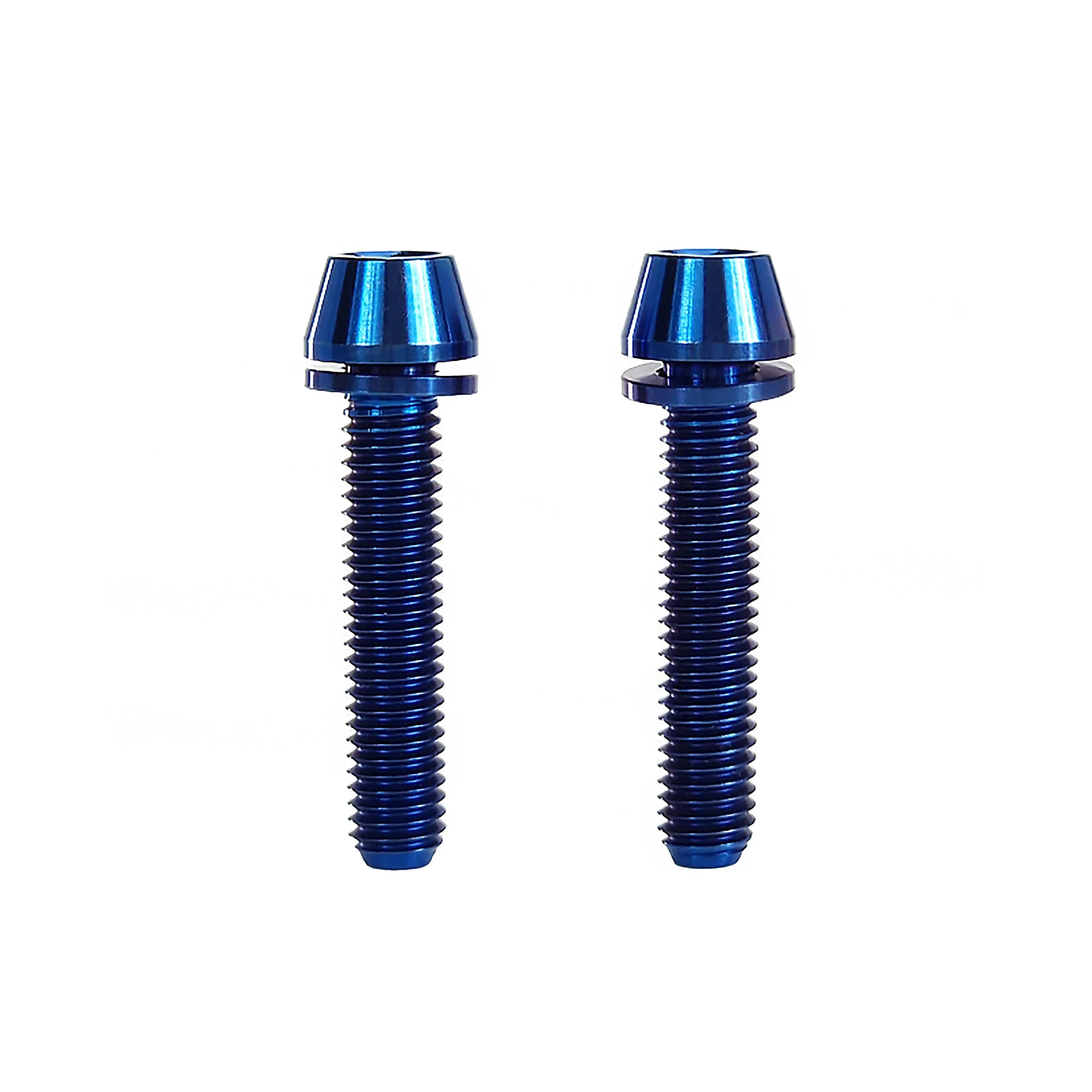 Uberbike M5x25 Taper Head Bolt w/washer - Anodised Colours - Image 2