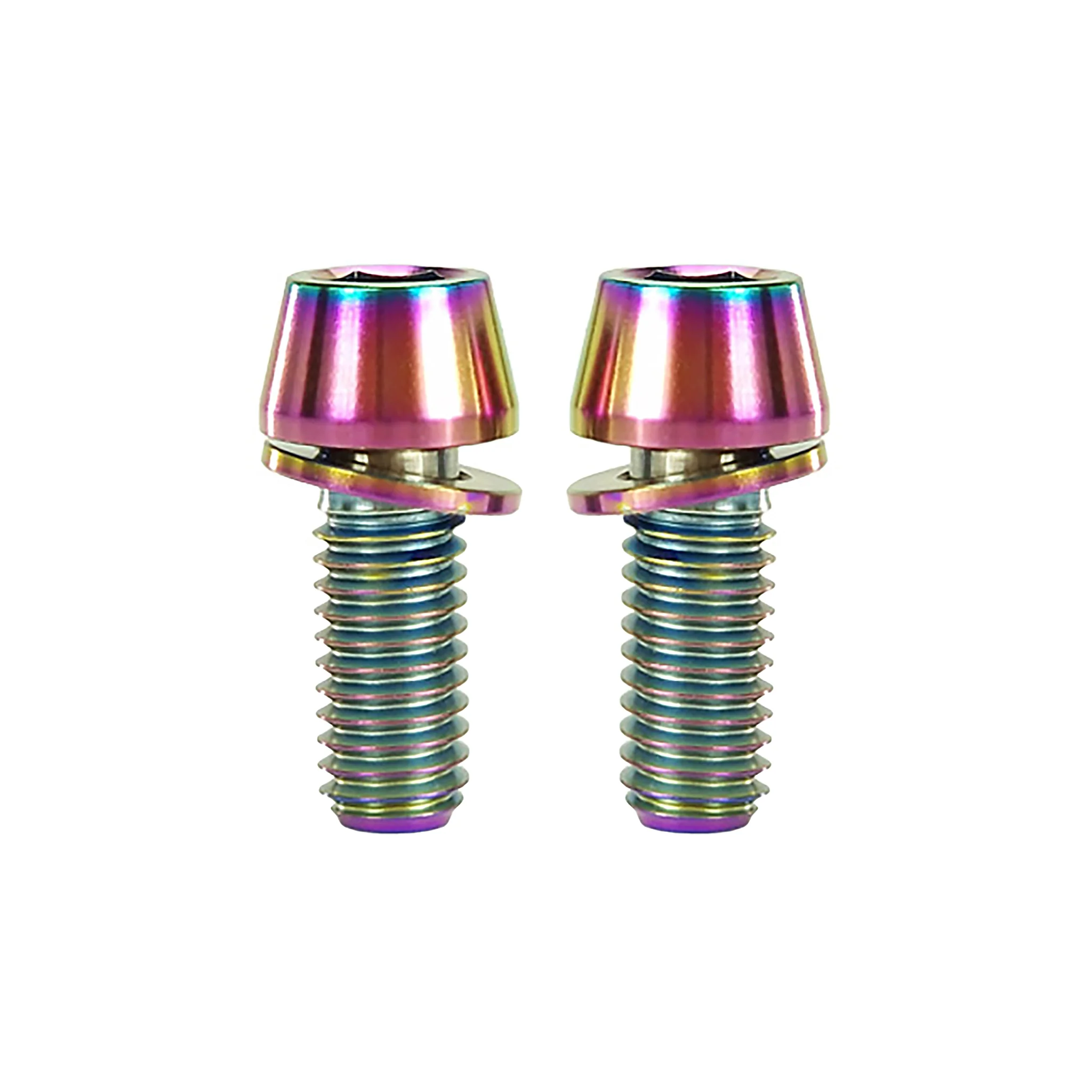 Uberbike M6x15 Taper Head Bolt w/washer - Anodised Colours - Image 3