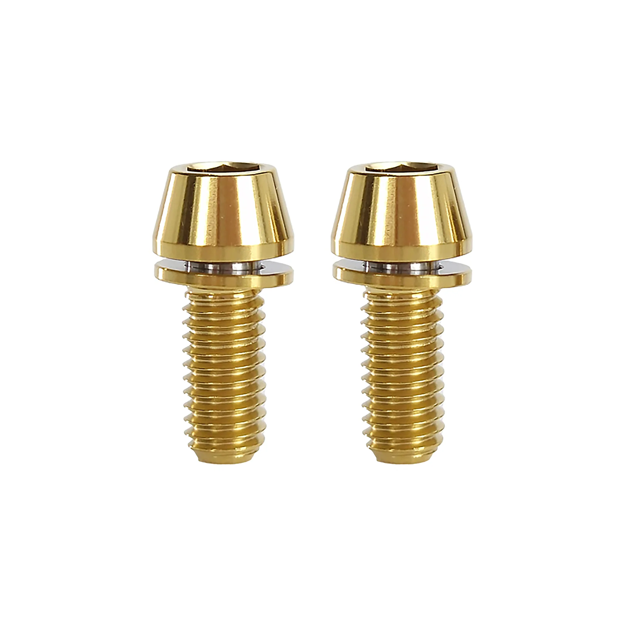 Uberbike M6x15 Taper Head Bolt w/washer - Anodised Colours - Image 5