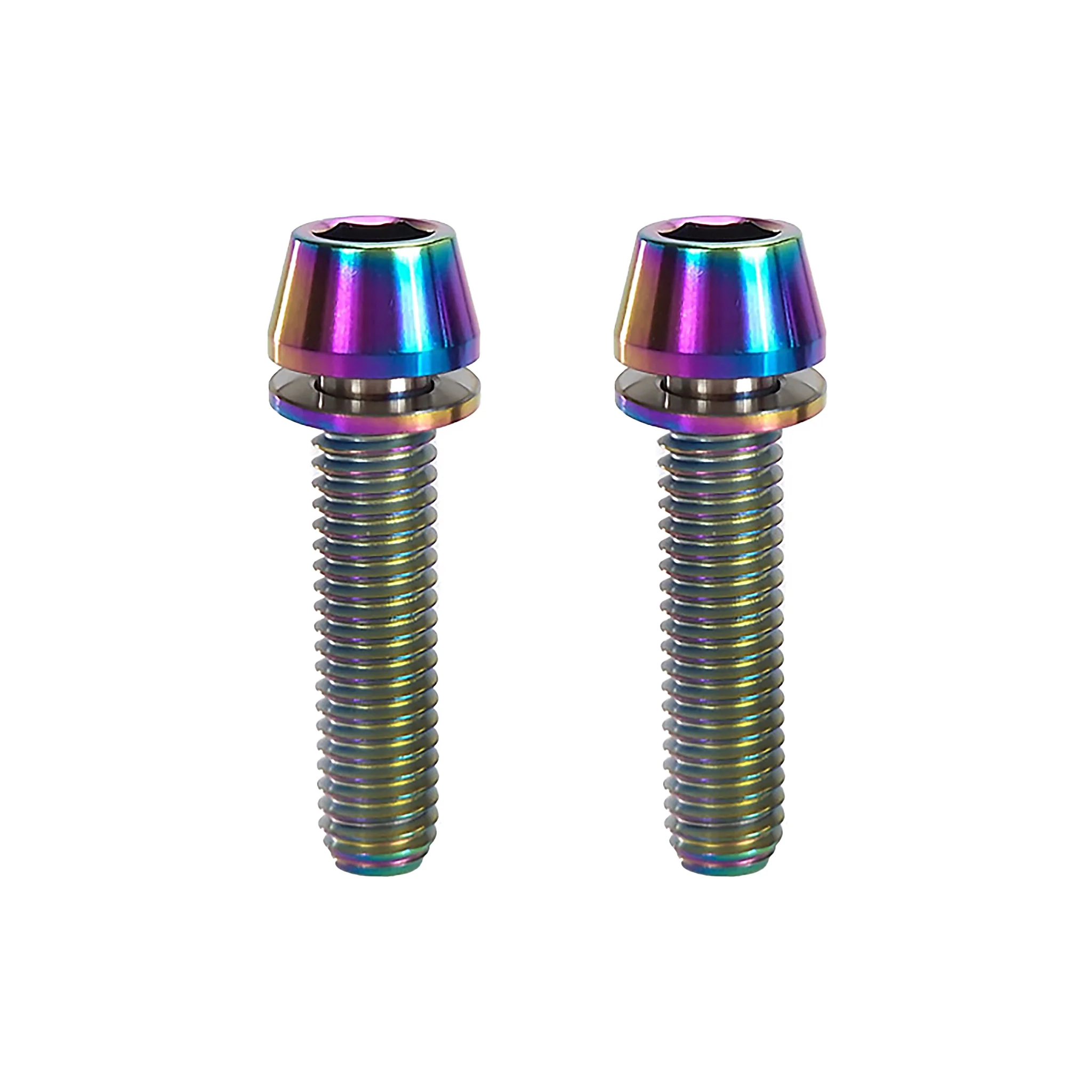 Uberbike M6x25 Taper Head Bolt w/washer - Anodised Colours - Image 6