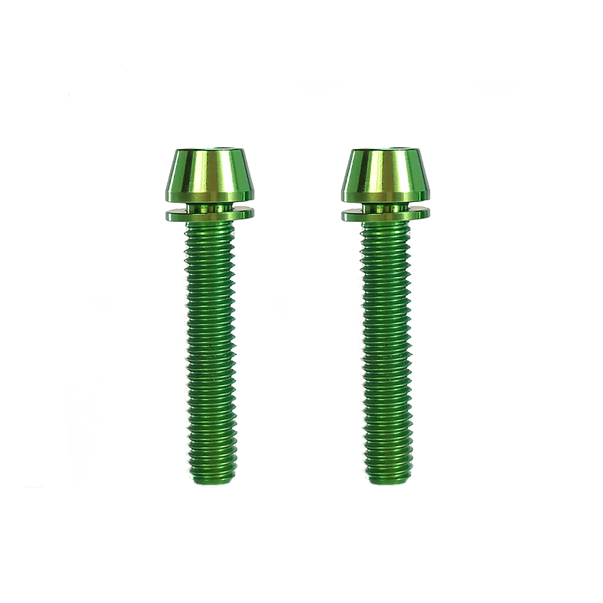 Uberbike M6x32 Taper Head Bolt w/washer - Anodised Colours - Image 3