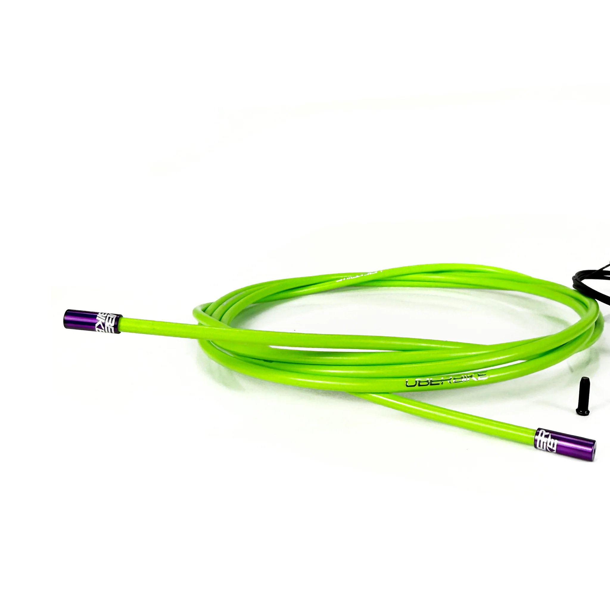 Road Bike Gear Cable Kit - Green with Sealed Ferrules - Image 4