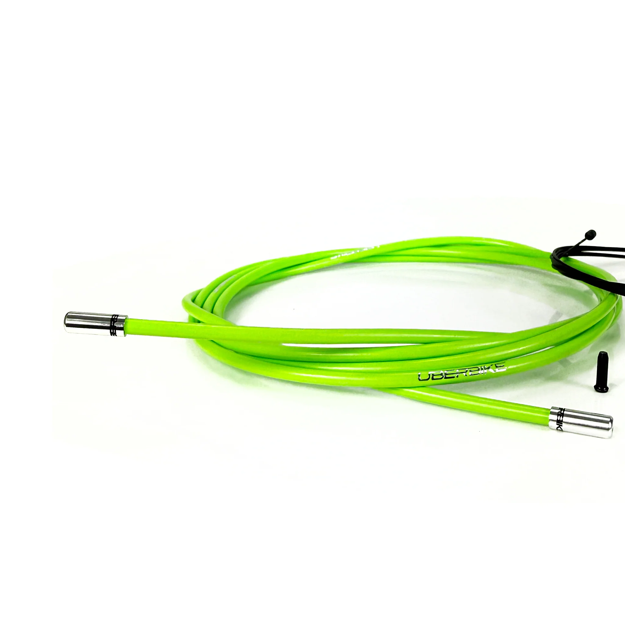 Road Bike Gear Cable Kit - Green with Sealed Ferrules - Image 5