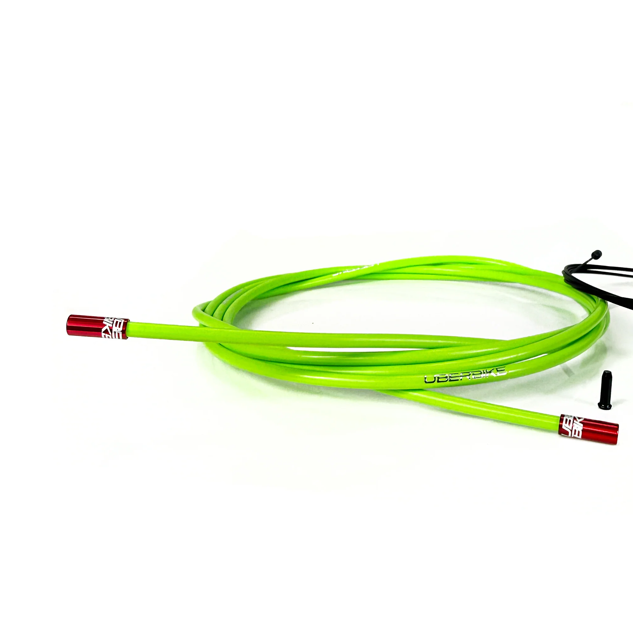 Road Bike Gear Cable Kit - Green with Sealed Ferrules - Image 7