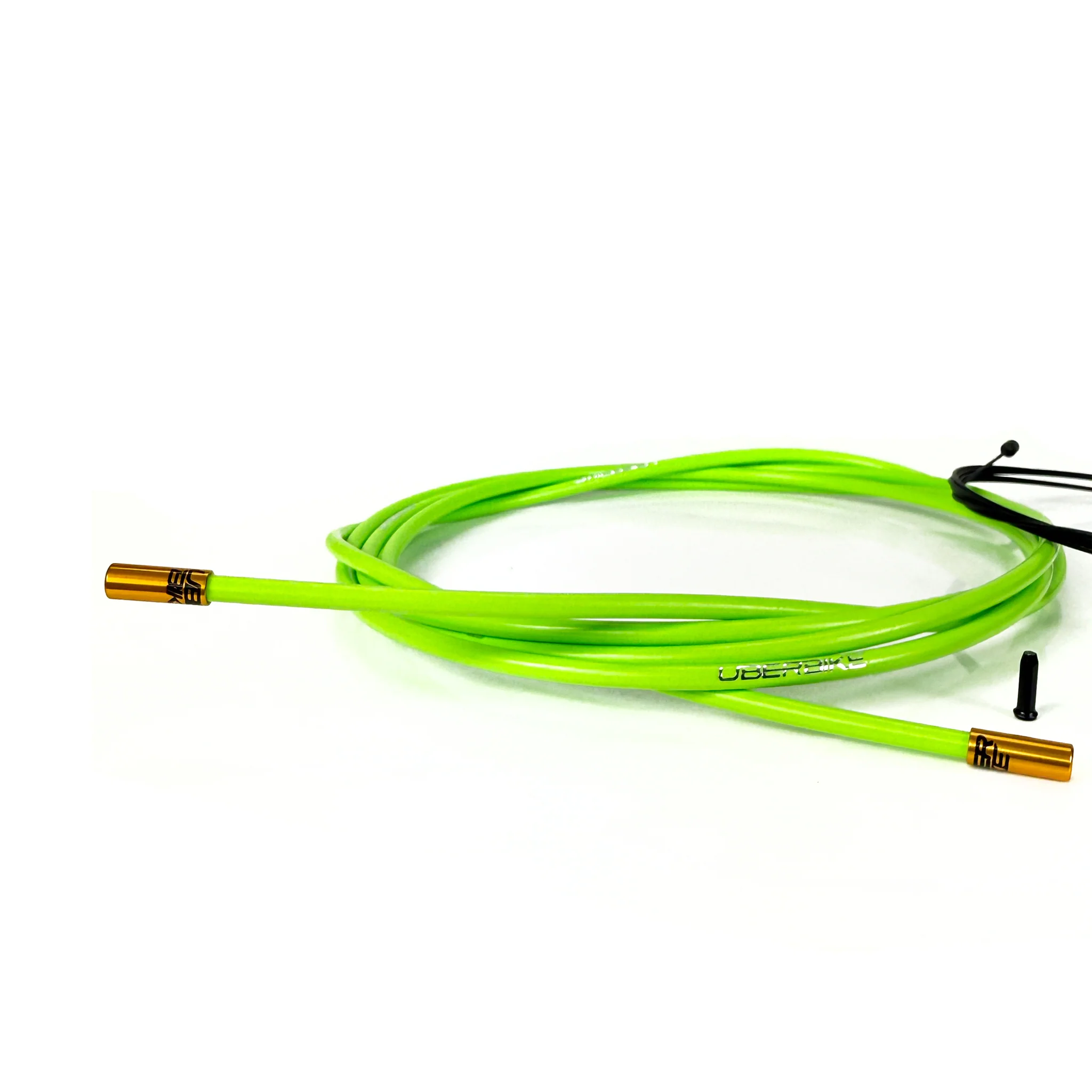 Road Bike Gear Cable Kit - Green with Sealed Ferrules - Image 9
