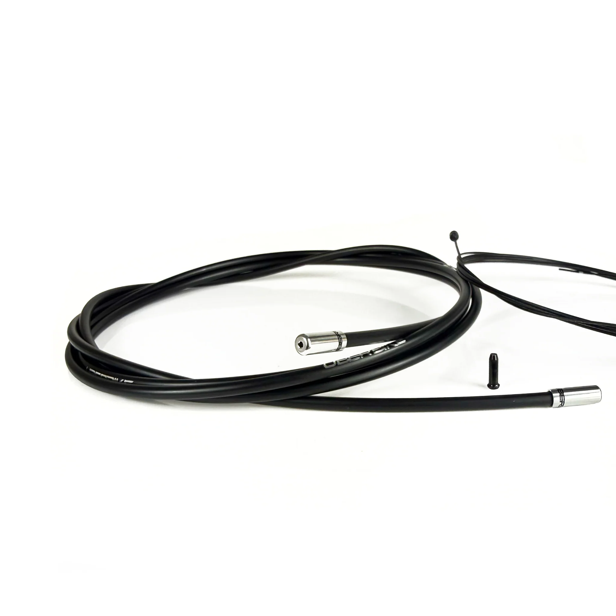 Road Bike Gear Cable Kit - Black with Sealed Ferrules - Image 10