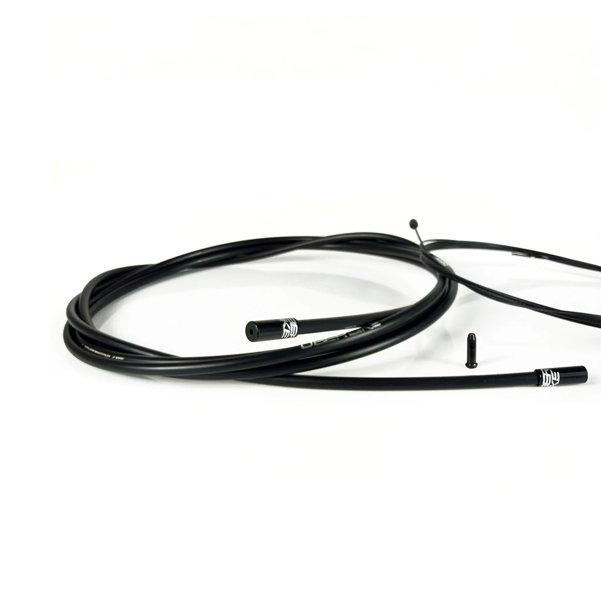 Road Bike Gear Cable Kit - Black with Sealed Ferrules - Image 5