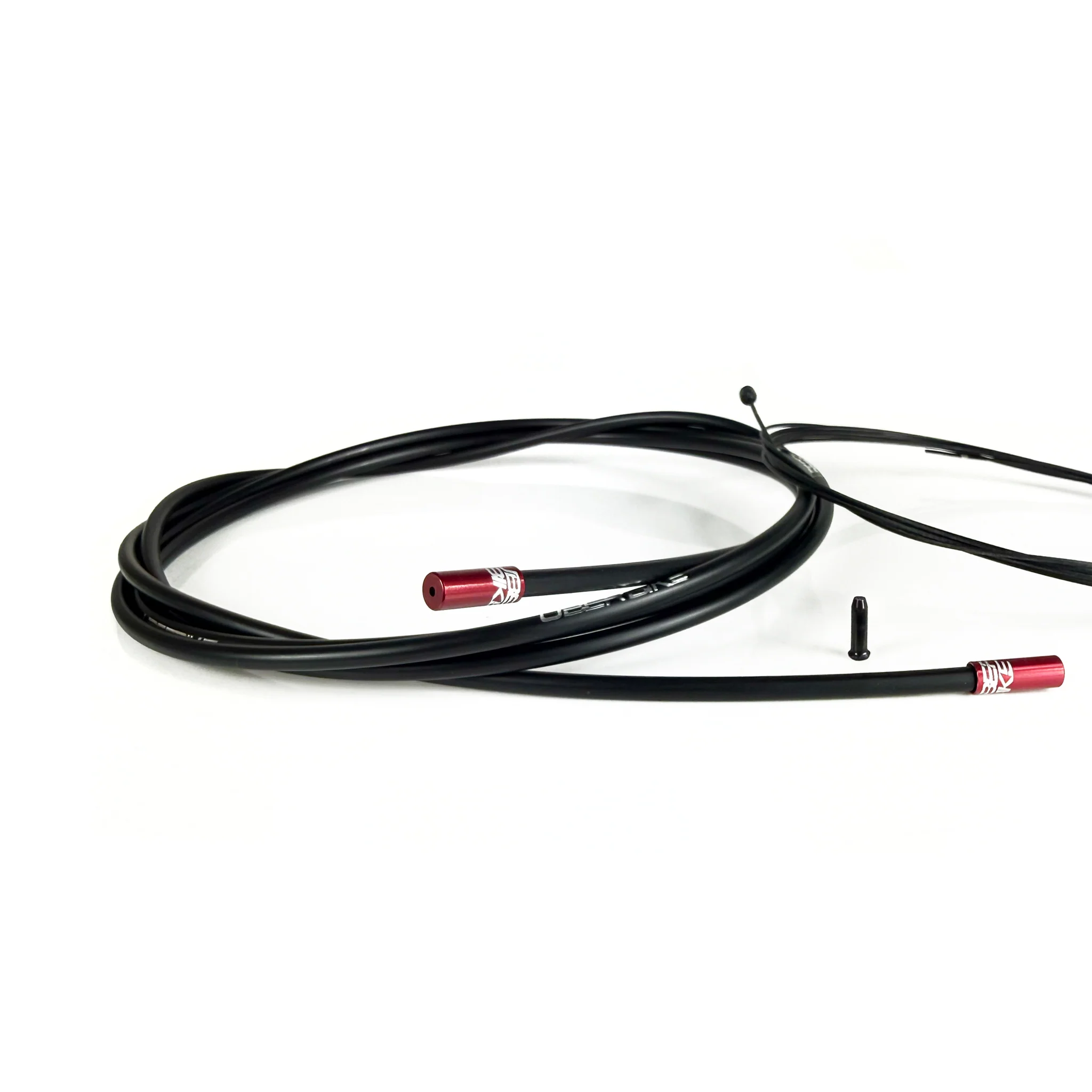 Road Bike Gear Cable Kit - Black with Sealed Ferrules - Image 8