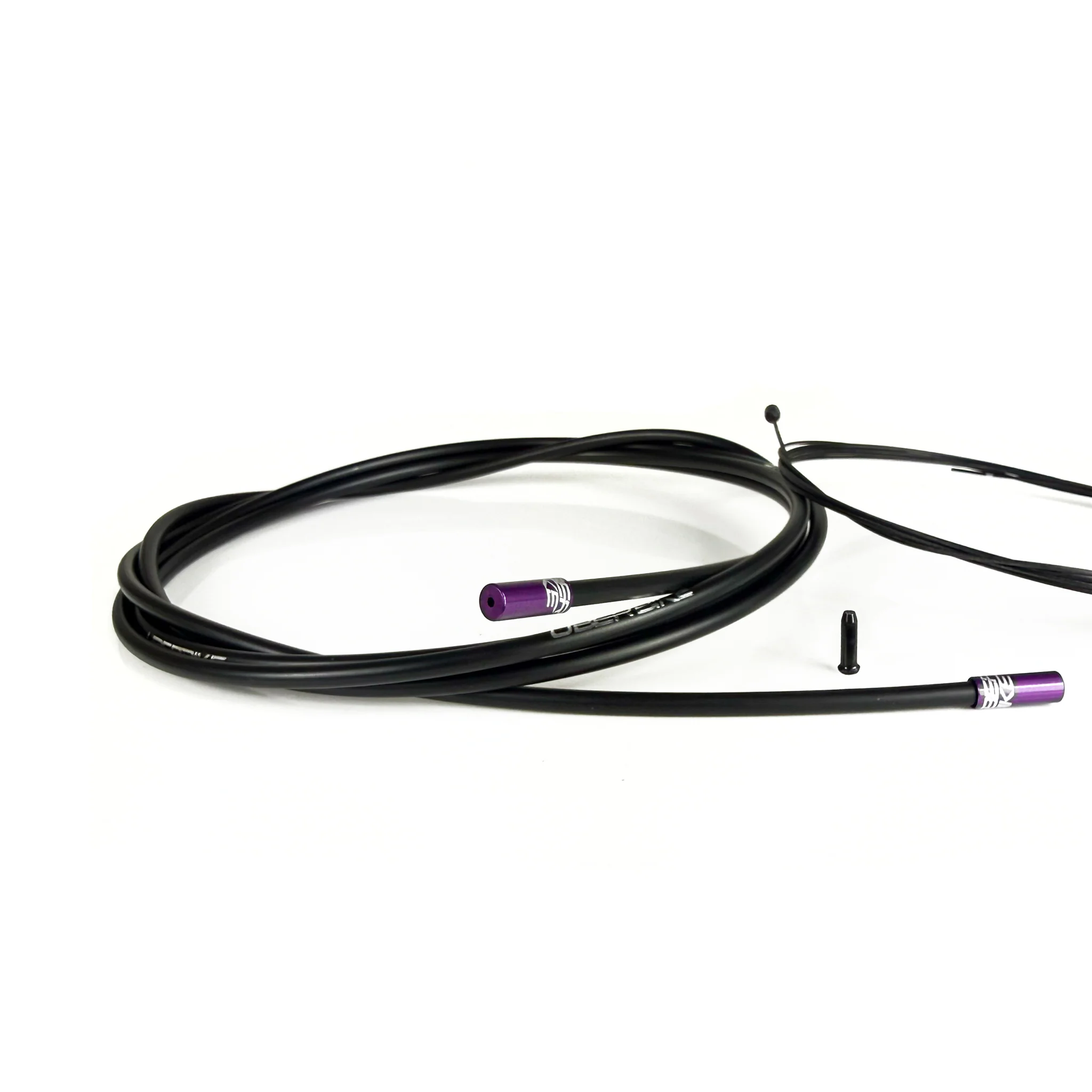 Road Bike Gear Cable Kit - Black with Sealed Ferrules - Image 9