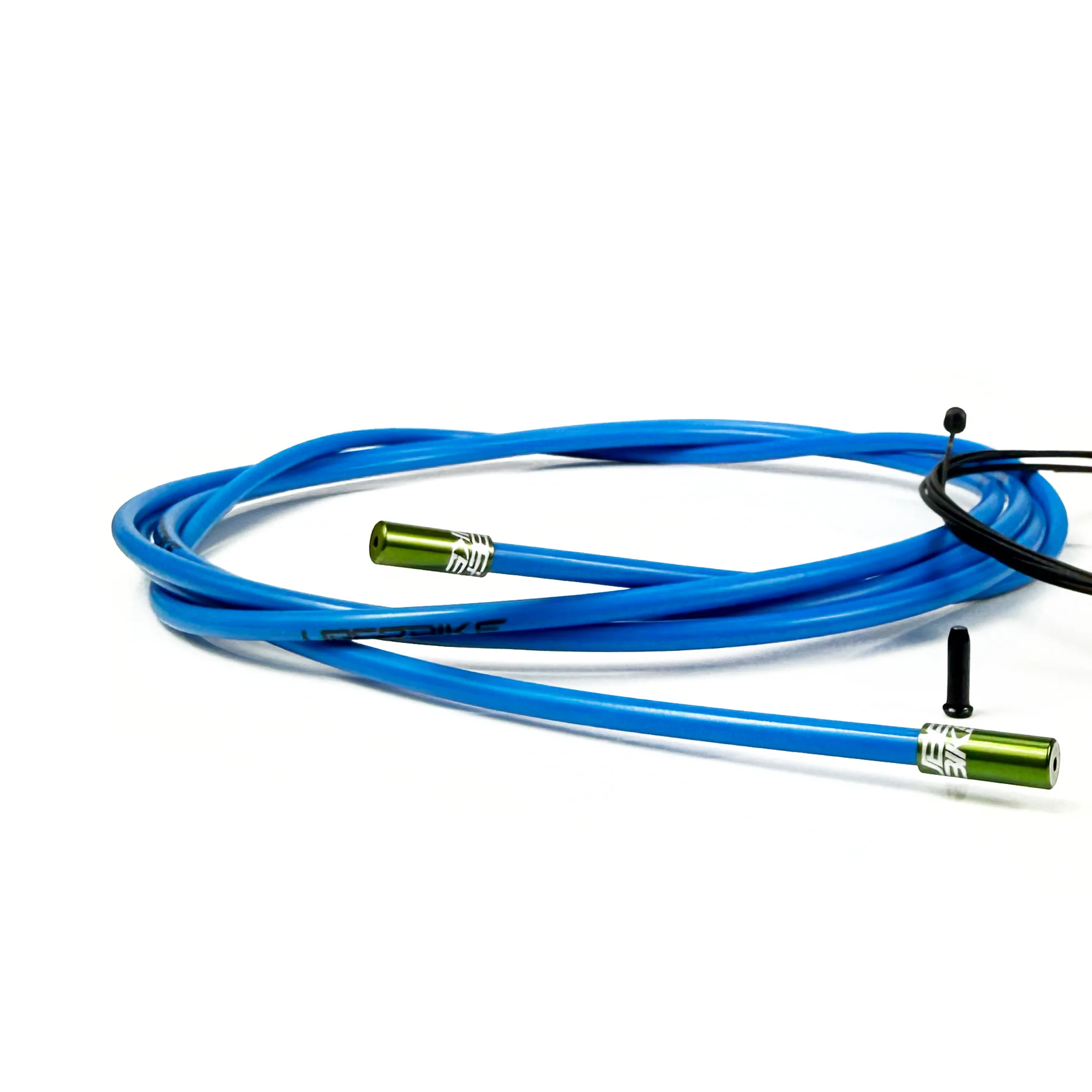 Road Bike Gear Cable Kit - Blue with Sealed Ferrules - Image 6