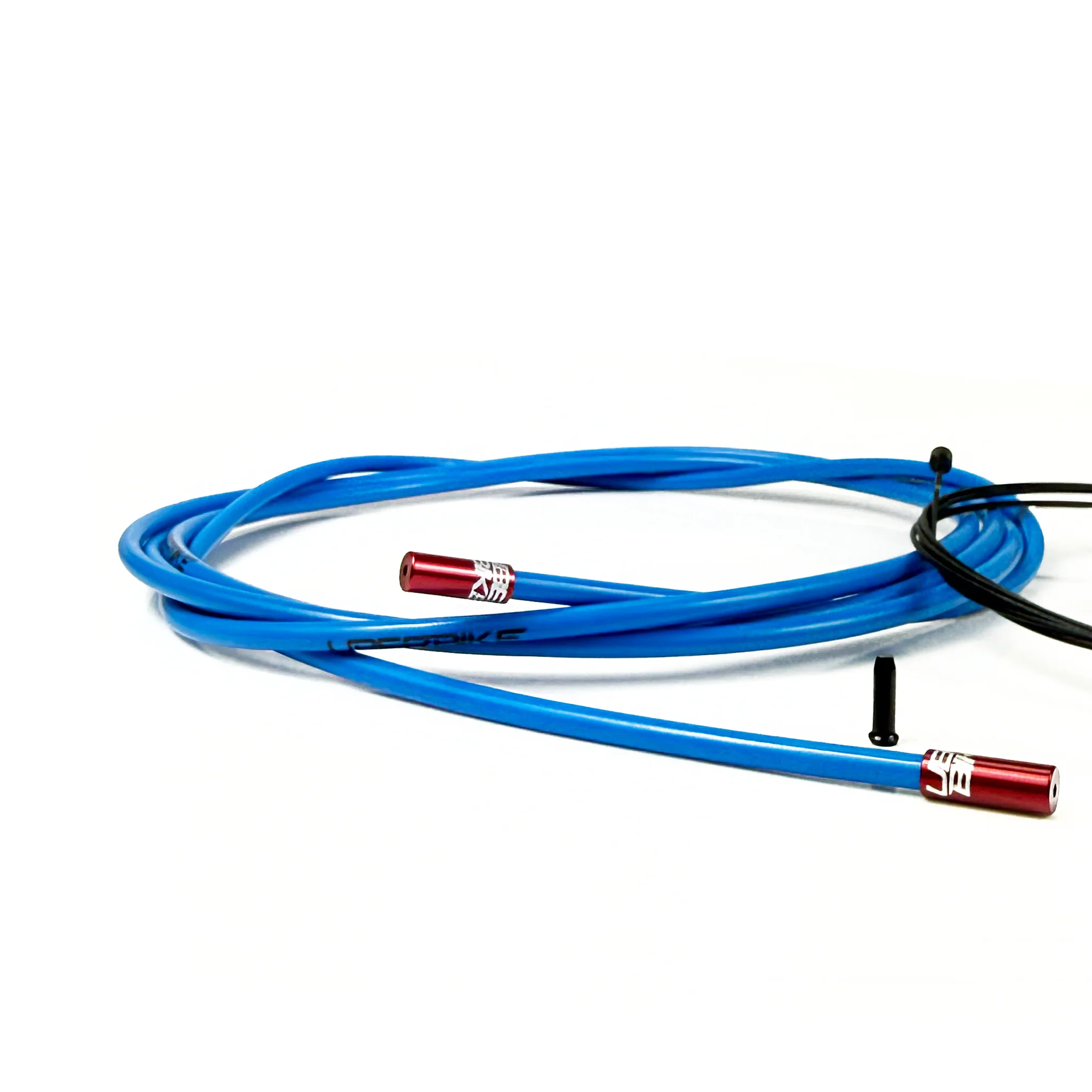 Road Bike Gear Cable Kit - Blue with Sealed Ferrules - Image 9