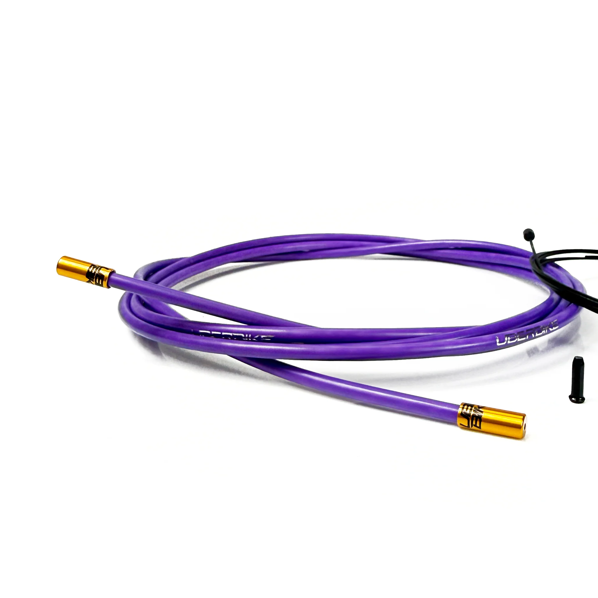 Road Bike Gear Cable Kit - Purple with Sealed Ferrules - Image 4