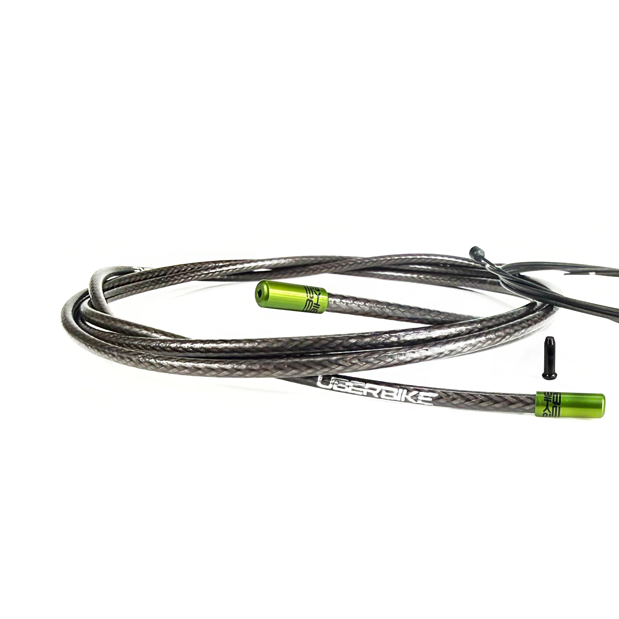 Road Bike Gear Cable Kit - Smoke Braid with Sealed Ferrules - Image 5