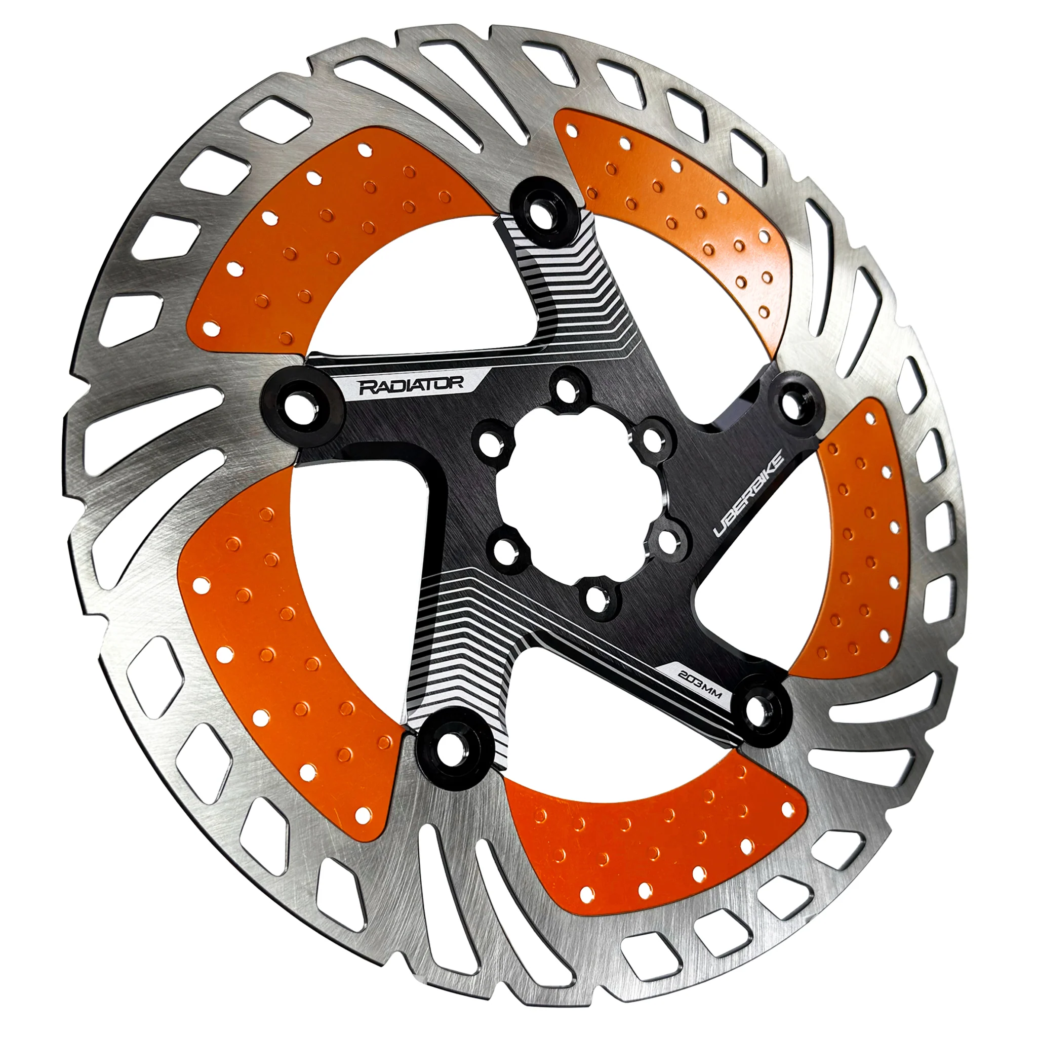 Radiator Floating Disc Brake Rotor with Heat Dissipation Alloy Fins - Colour Options - Image 10