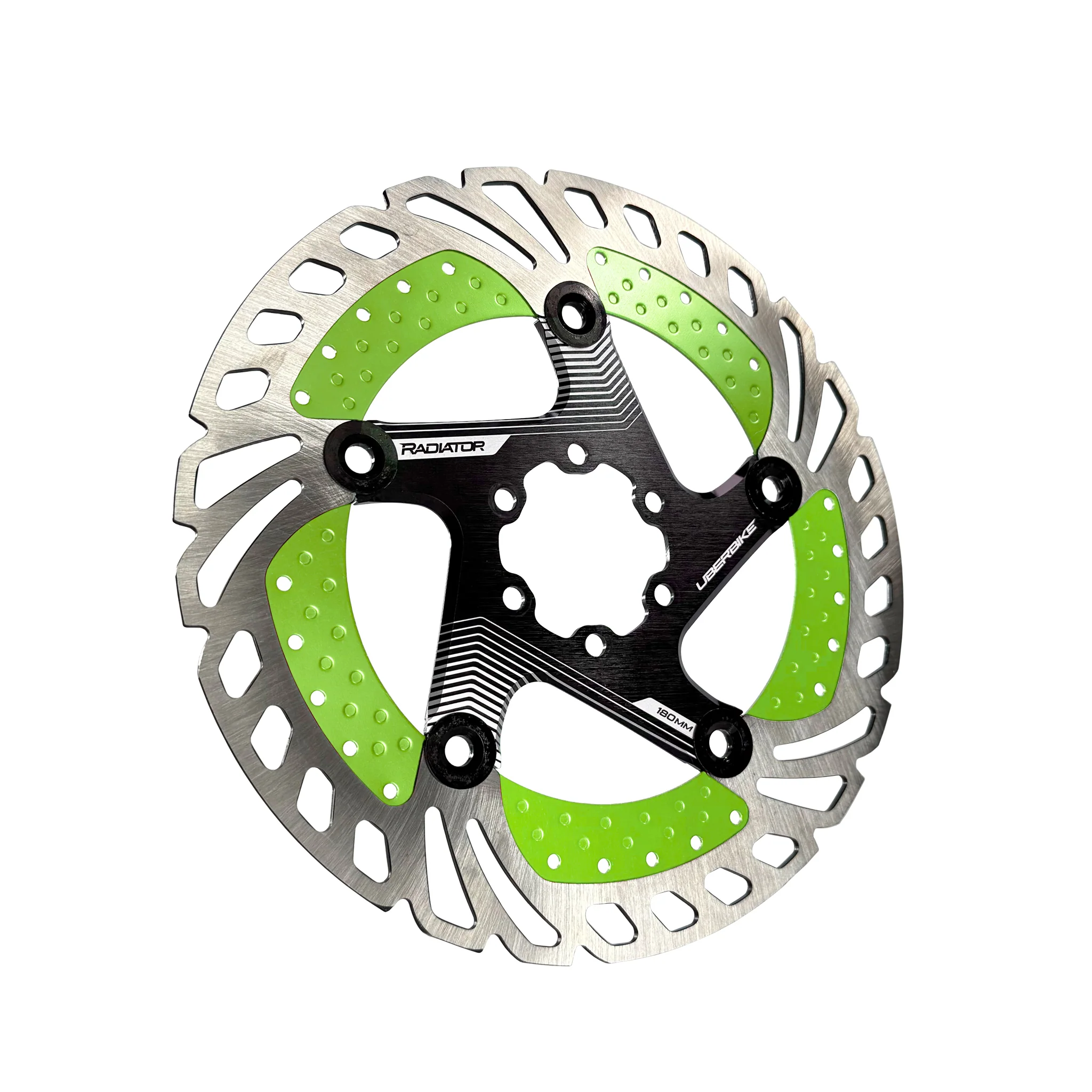 Radiator Floating Disc Brake Rotor with Heat Dissipation Alloy Fins - Colour Options - Image 4