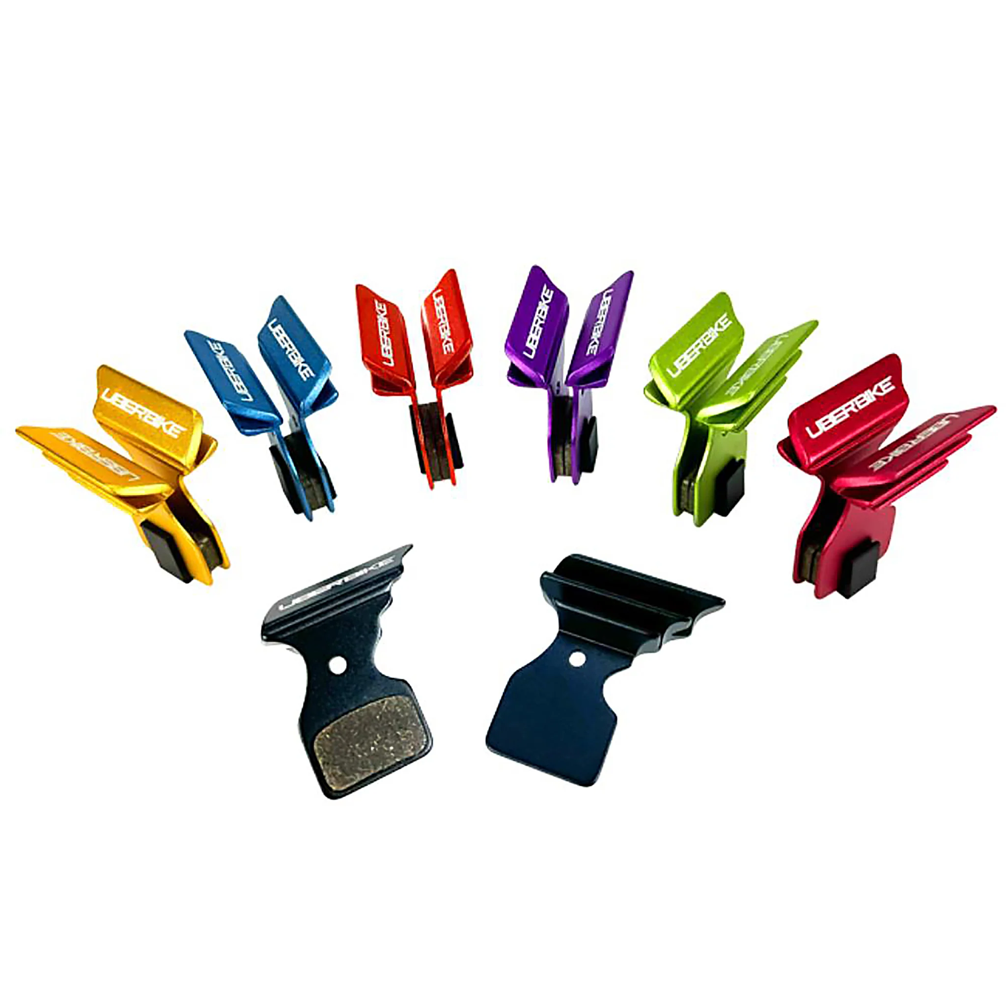 Shimano R9120 Flatmount Caliper Polar-Tech Finned Disc Brake Pads | Uberbike