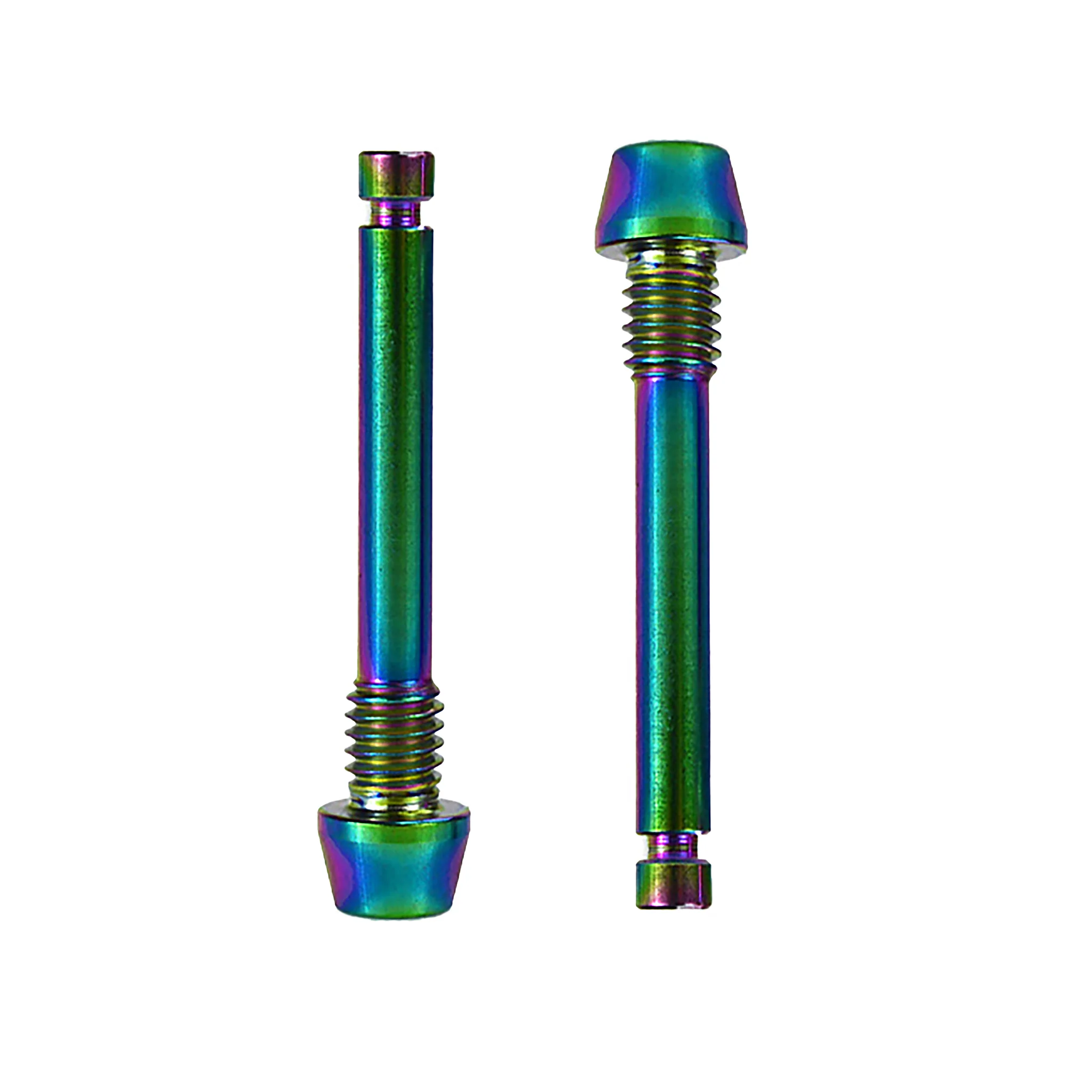 Shimano Titanium Pad Retaining Kit-25.6mm/28.2mm | Anodised Colours - Image 6