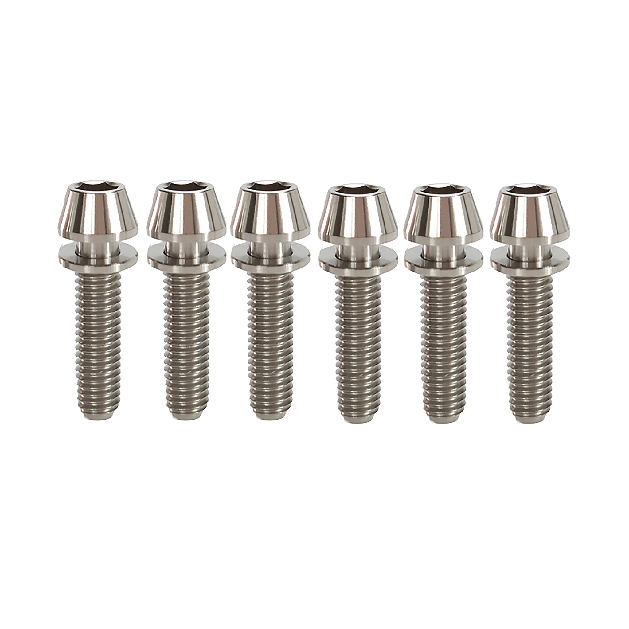 Uberbike Thomson Elite X4 Titanium Stem Bolt Upgrade Kit - M5x20mm - Anodised Colours - Image 6