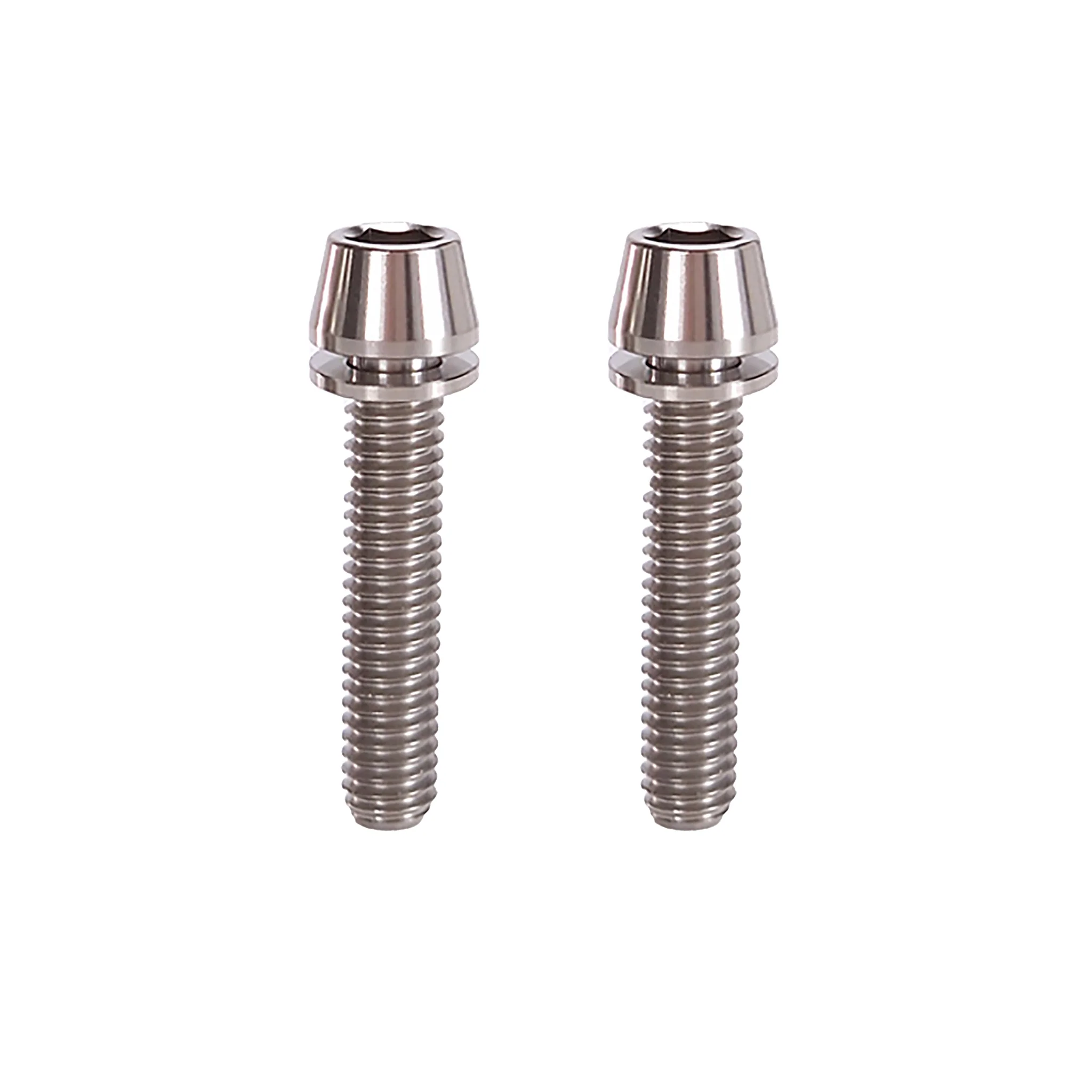 Titanium M6x28mm Disc Brake Caliper Mount Bolt Upgrade Kit - Anodised Colours - Image 3