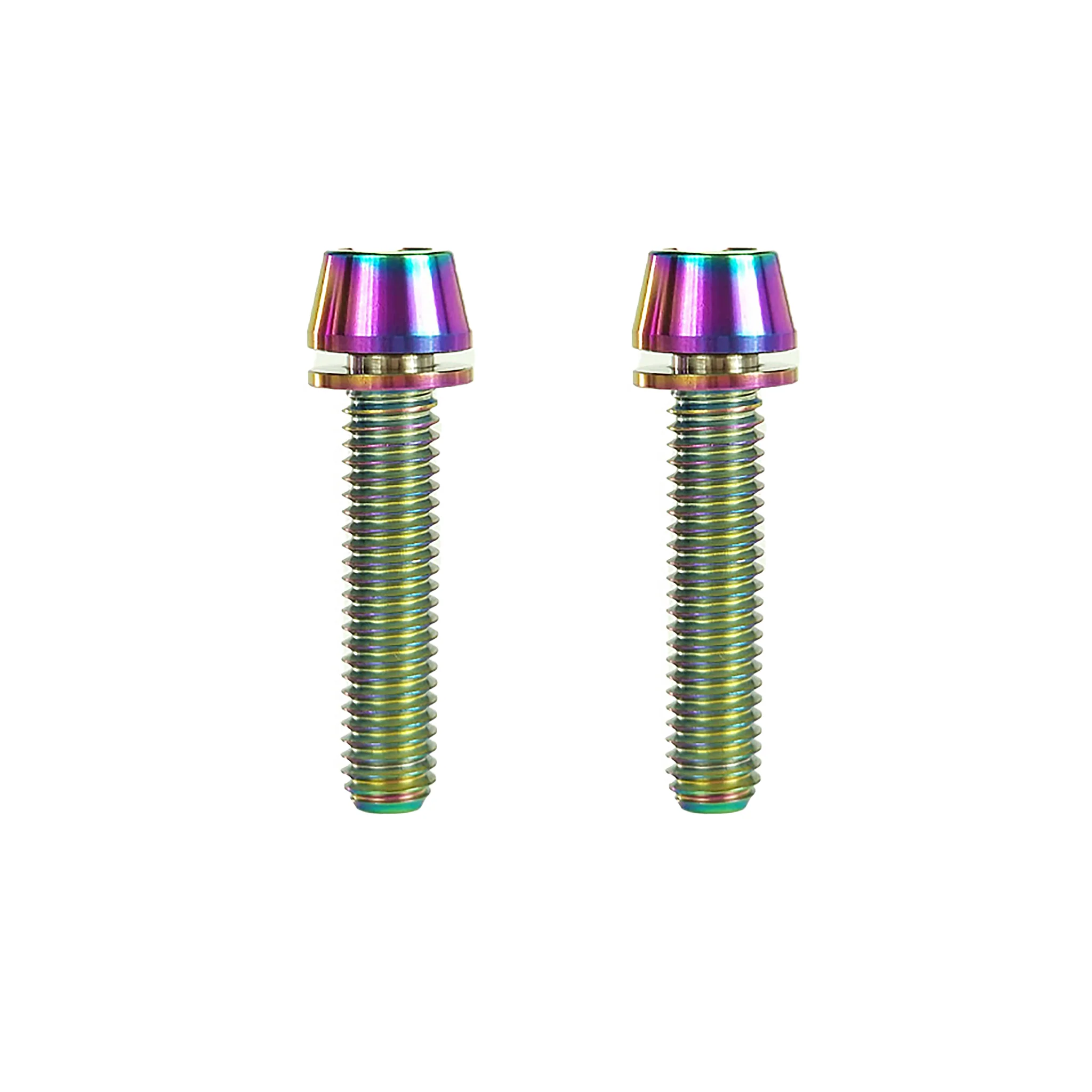 Titanium M6x28mm Disc Brake Caliper Mount Bolt Upgrade Kit - Anodised Colours - Image 5