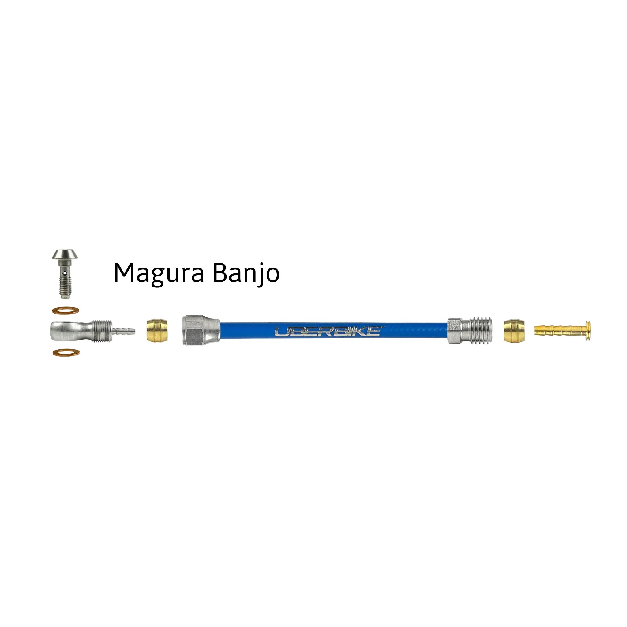 Magura Compatible Hydraulic Kevlar Brake Hose Kit - Image 7