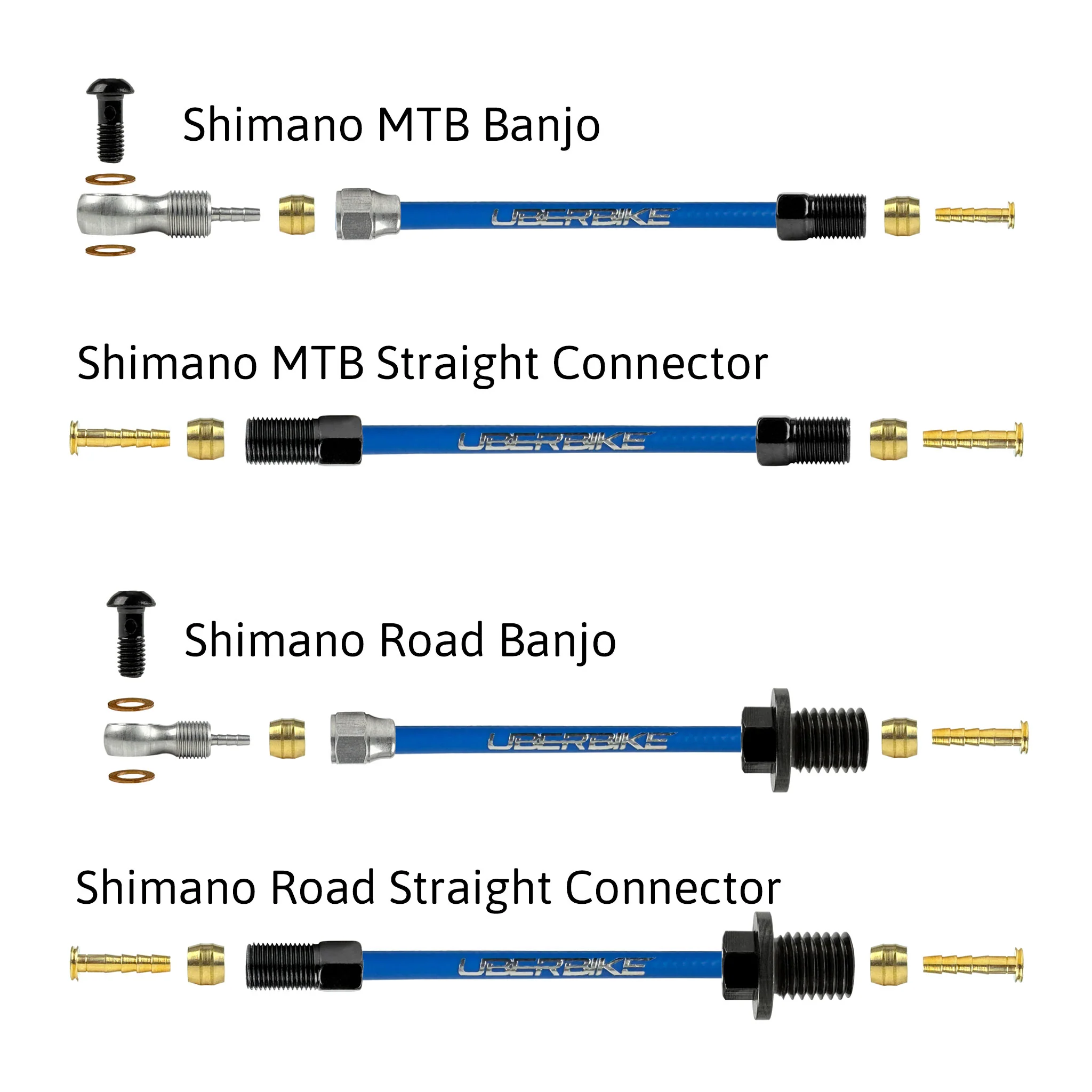 Shimano Compatible Hydraulic Kevlar Brake Hose Kit - Image 6